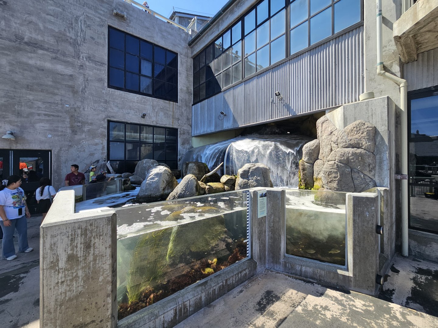 'Wave Crash Tunnel' (outdoor side)