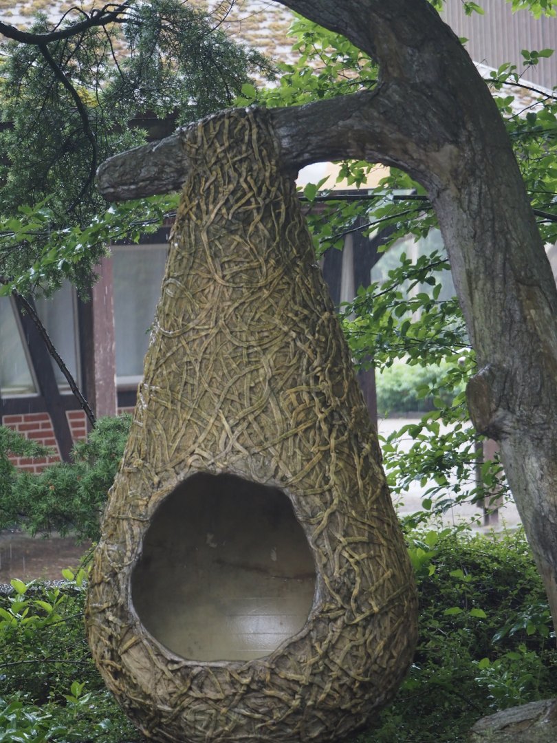 Weaver bird nest photo prop, 2024-05-22