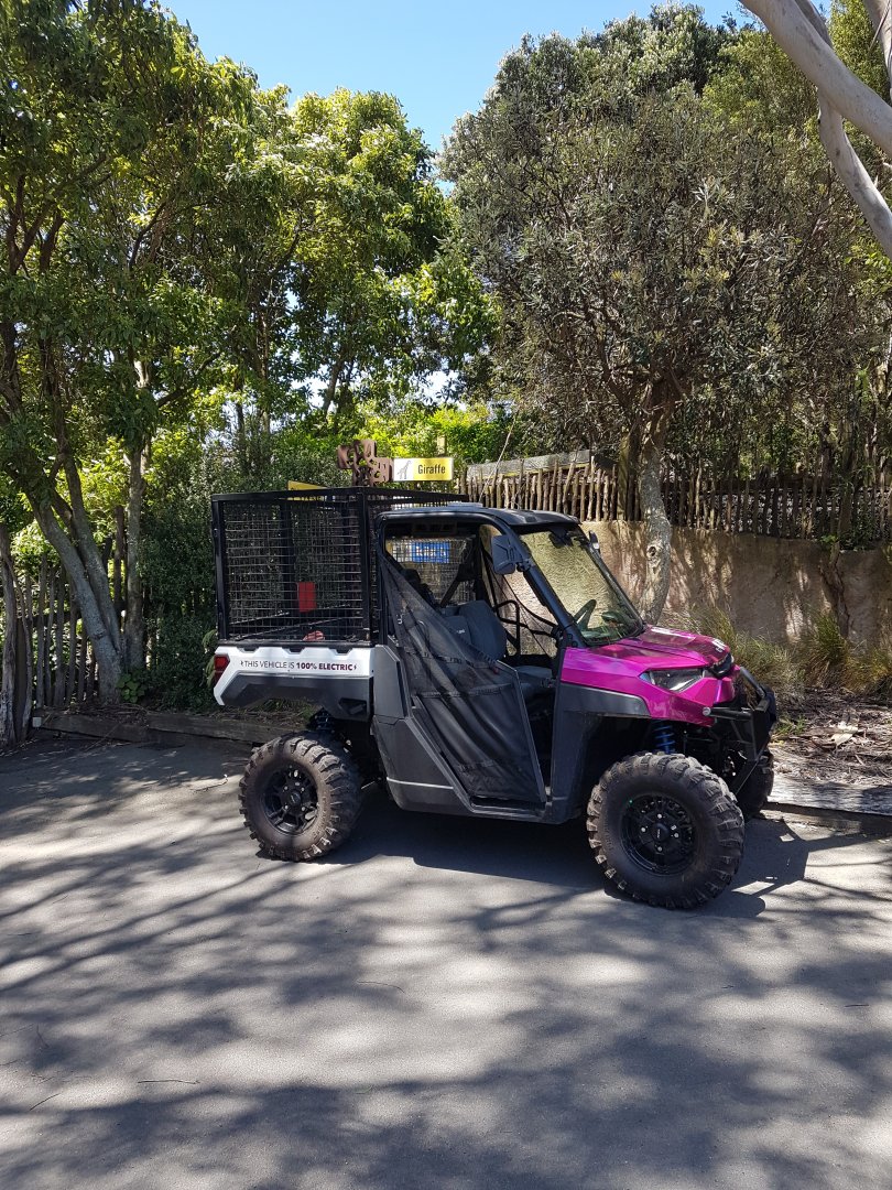 Wellington Zoo | Staff Vehicle