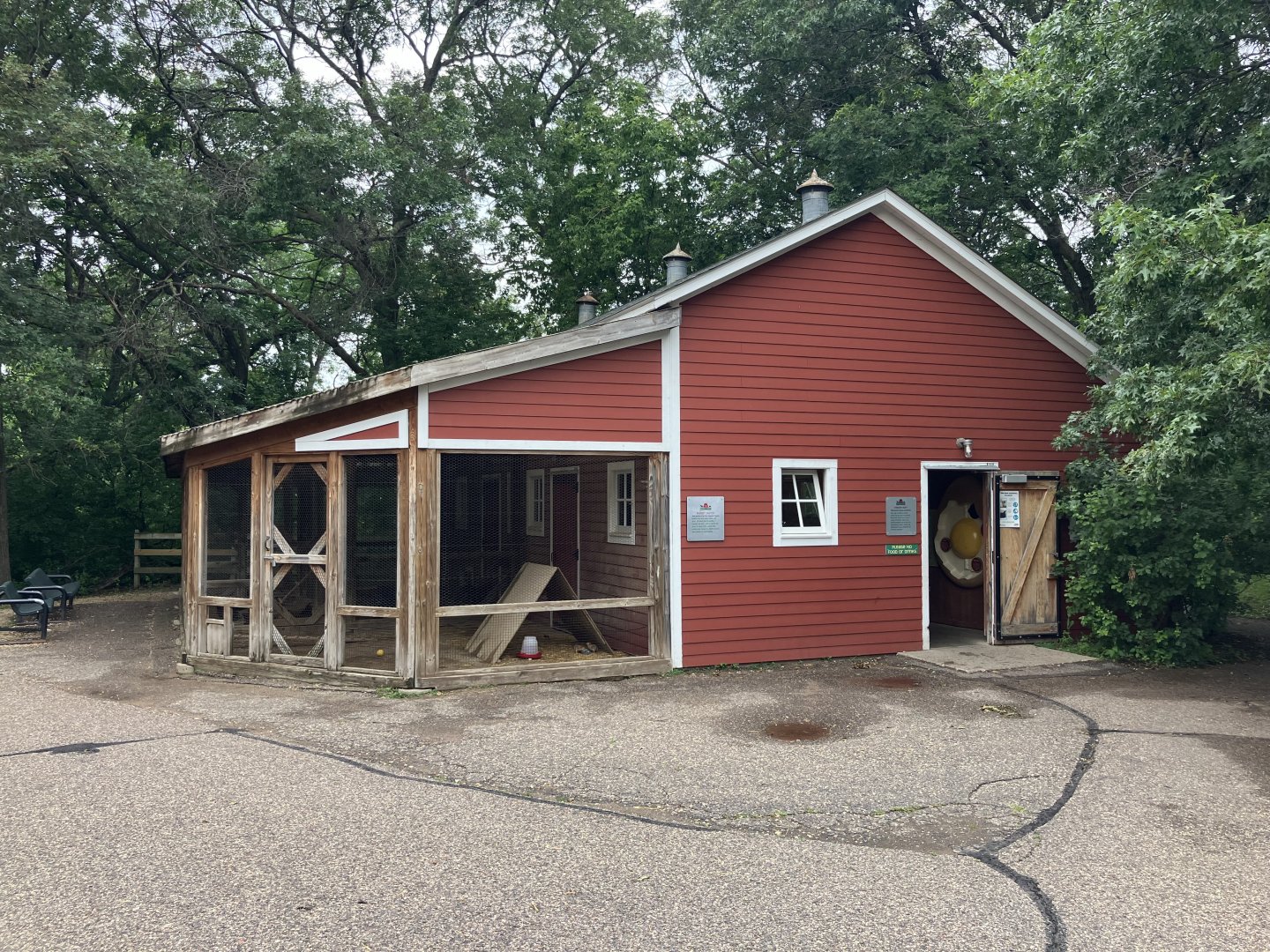 Wells Fargo Family Farm - Domestic Chicken Barn