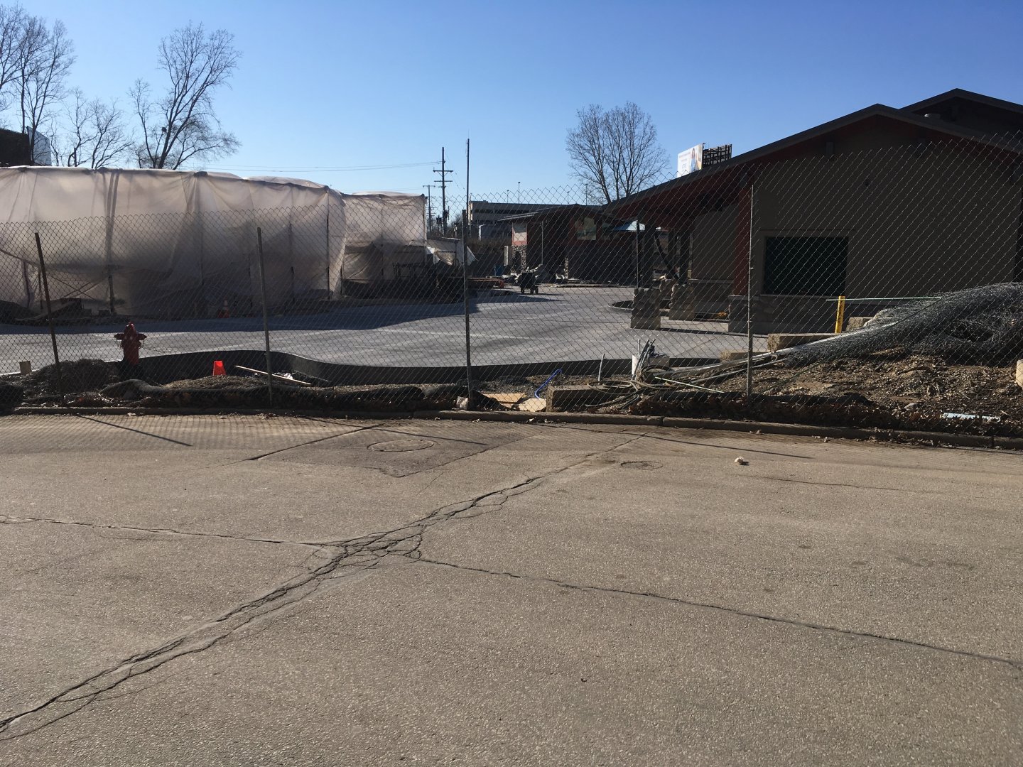 West Entrance + Otter Exhibit Construction