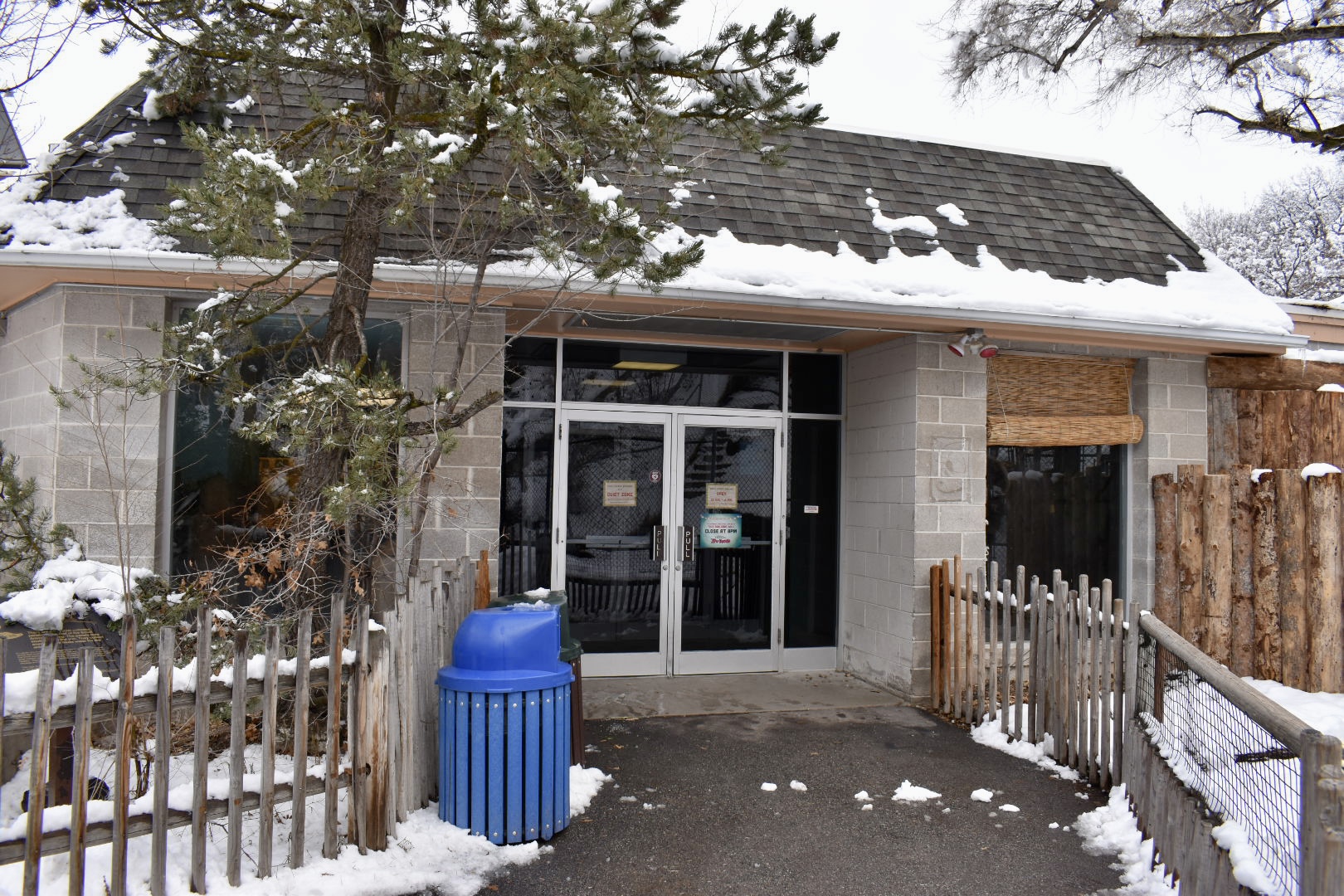 West Entrance - Small Animal Building