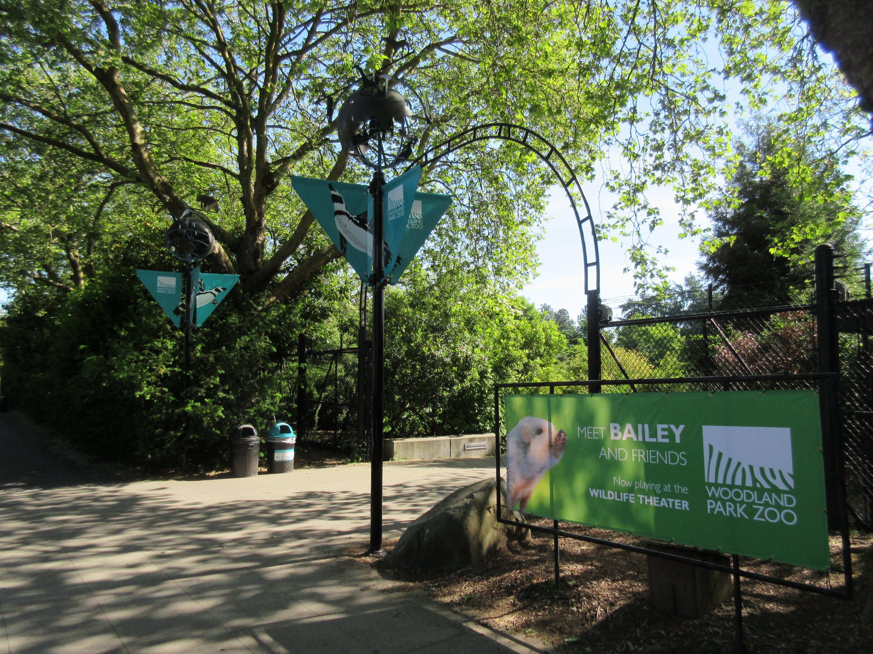 West Entrance (view from parking lot)