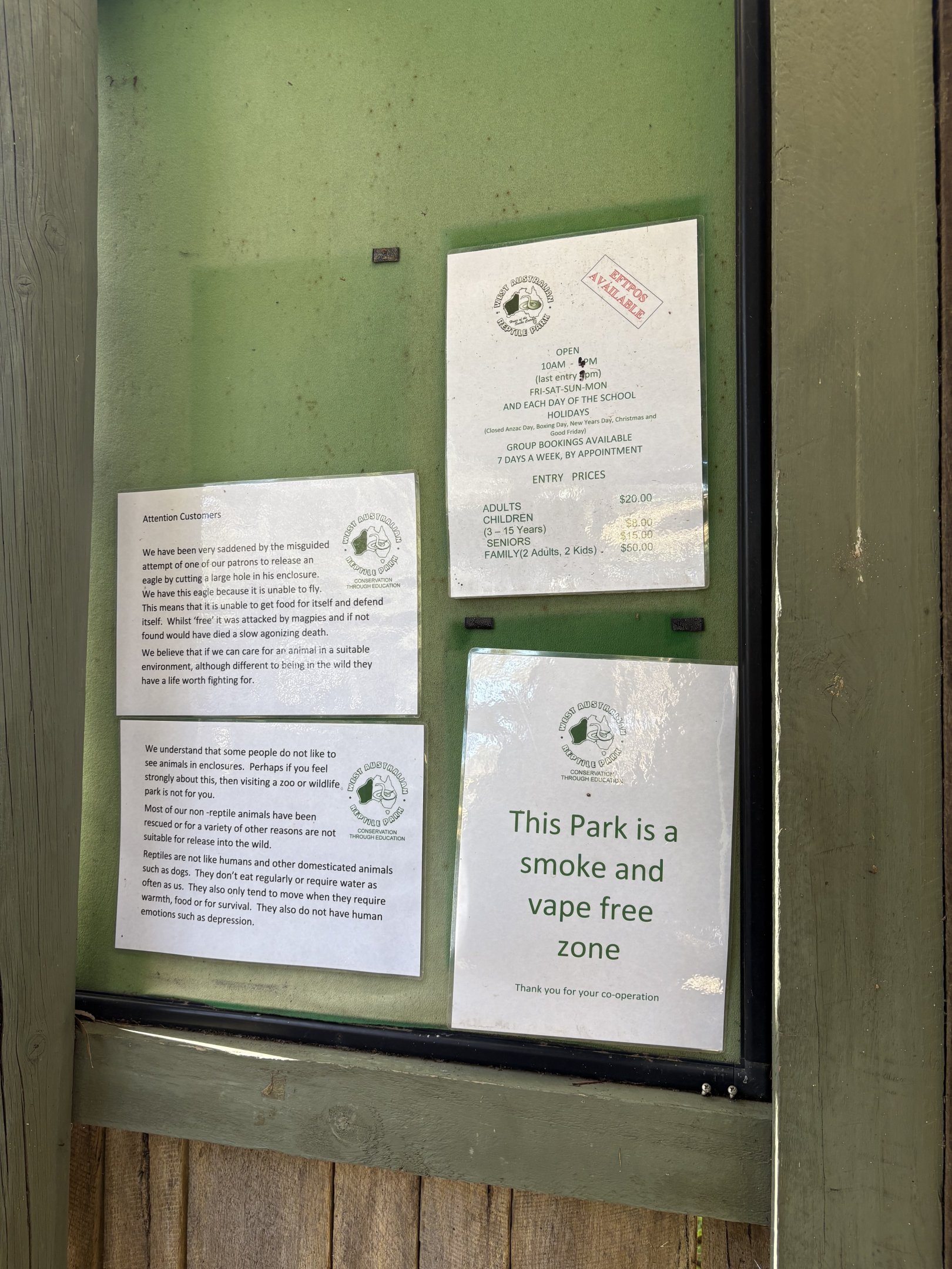 Western Australia Reptile Park - July 2025