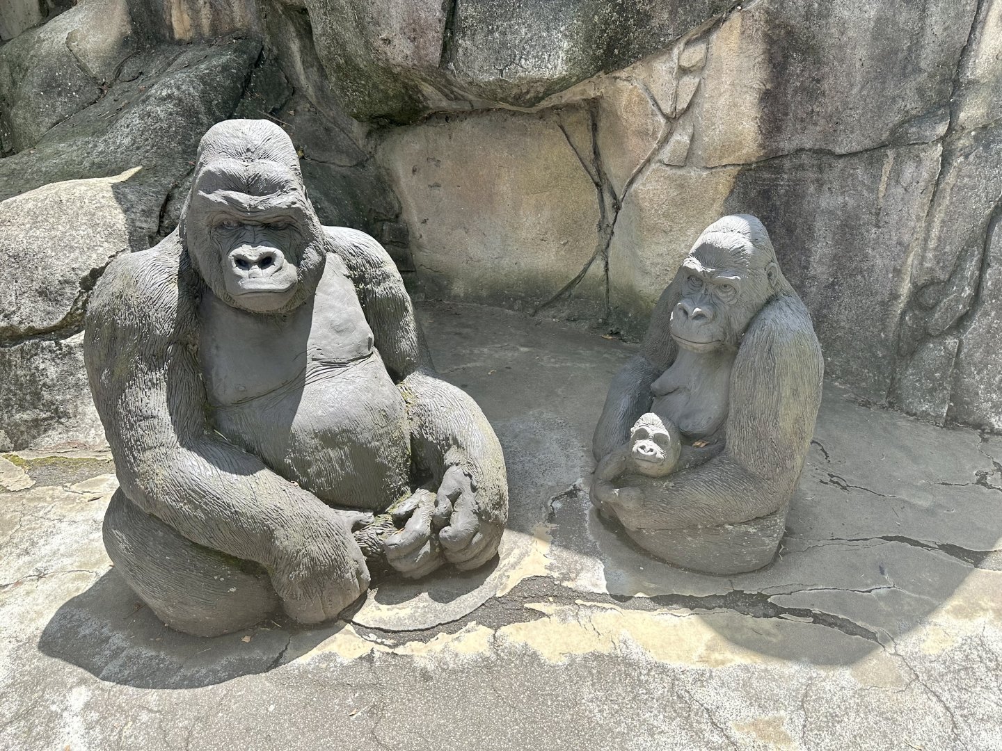 Western Lowland Gorilla Statue