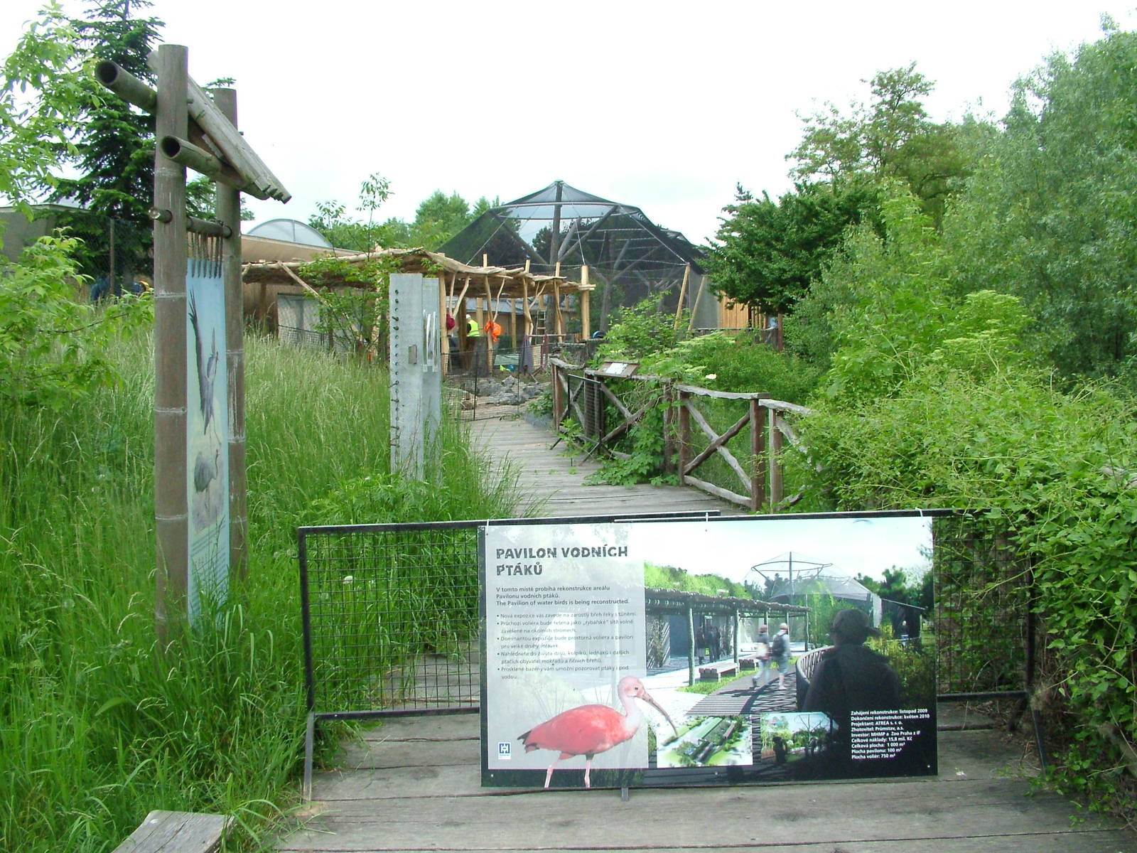 Wetland Bird Pavilion remodelling at Prague, 24/05/10