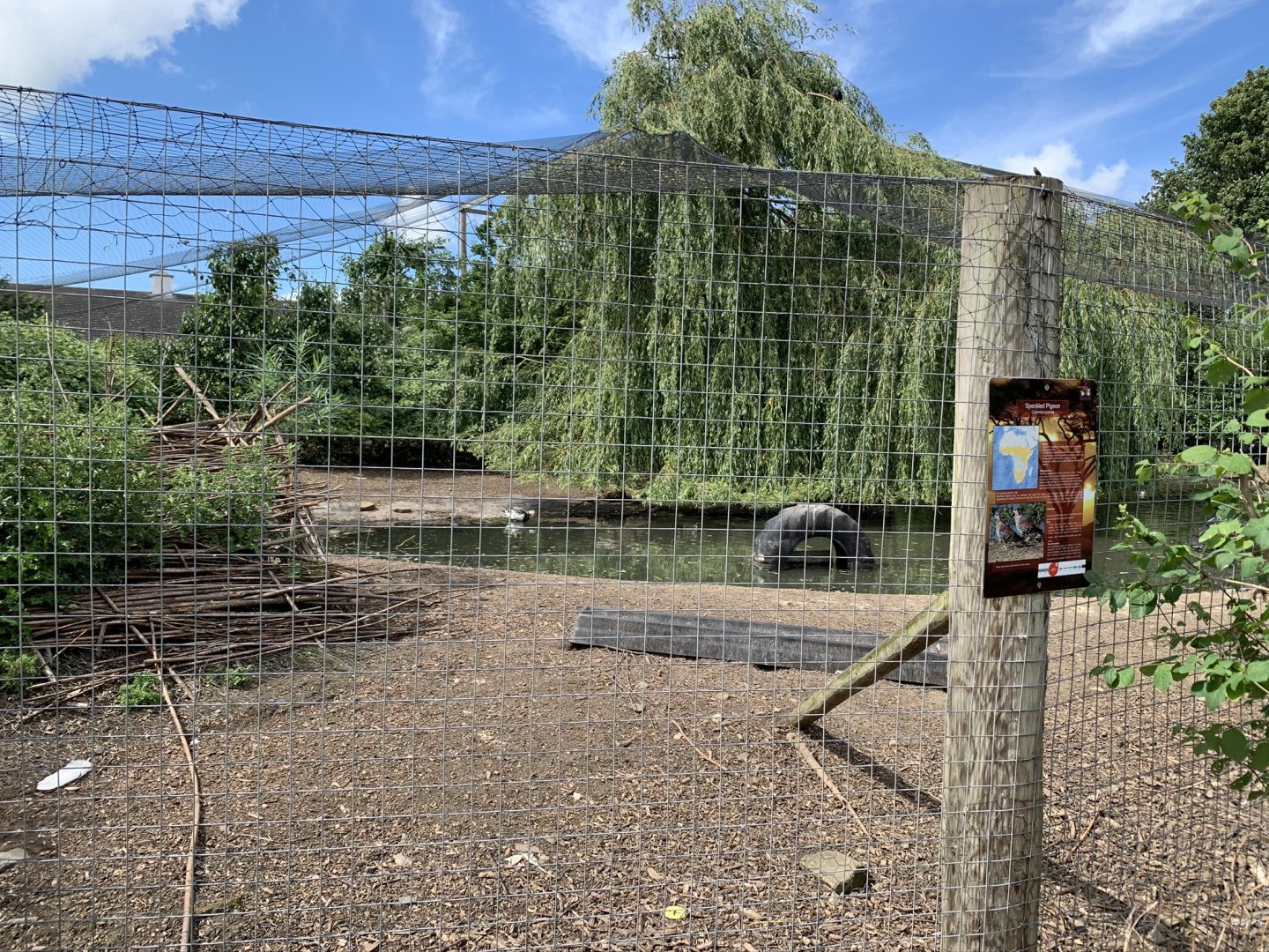 Wetlands Aviary at Northumberland College Zoo (2020)
