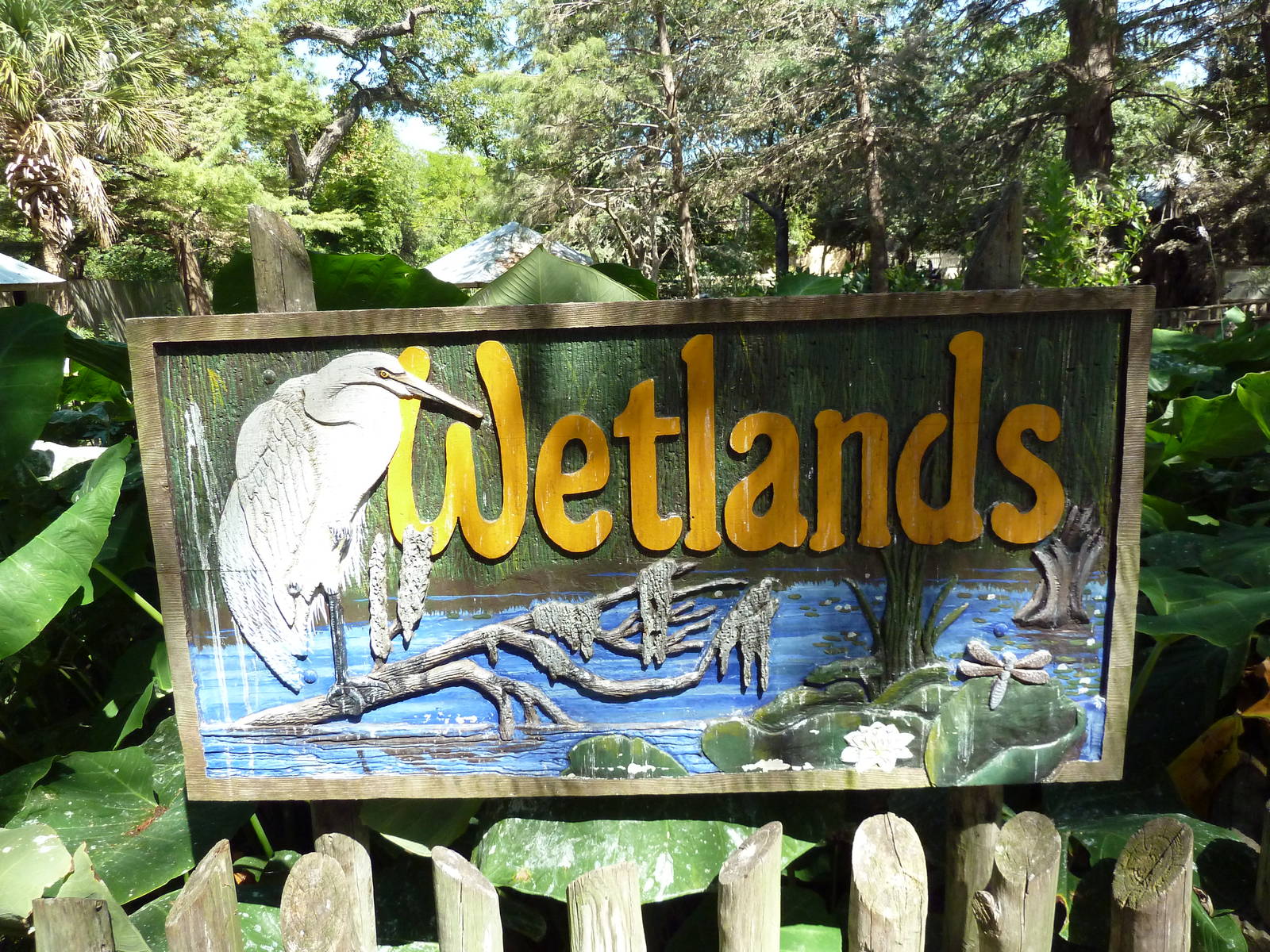 Wetlands - Entrance Sign