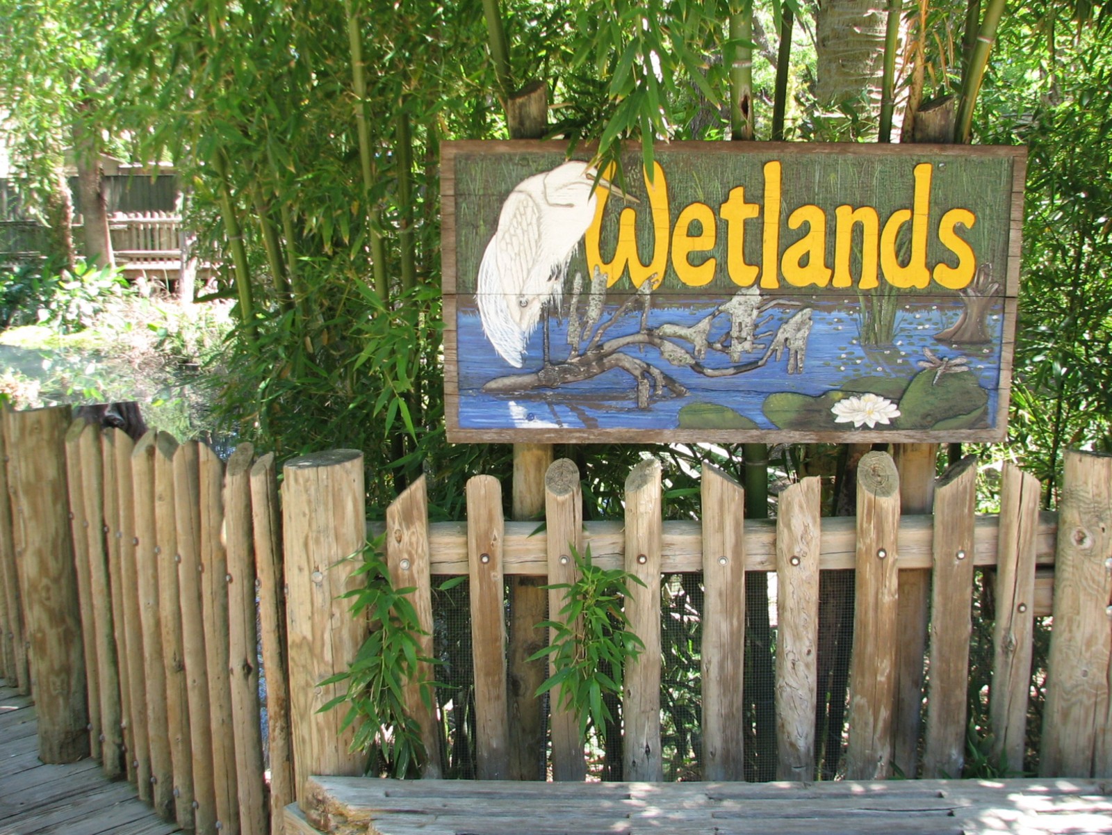 Wetlands - Sign