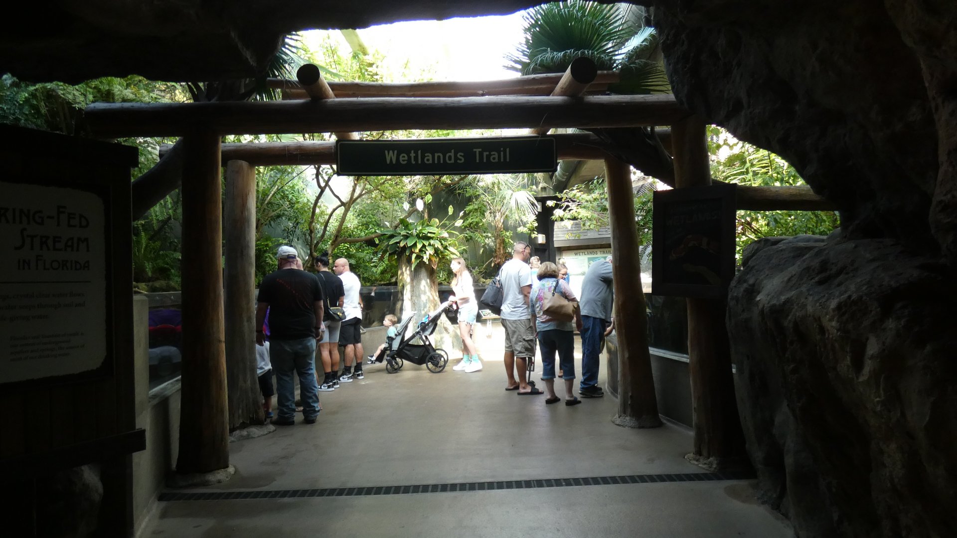 Wetlands Trail Entrance - Aug. 2021