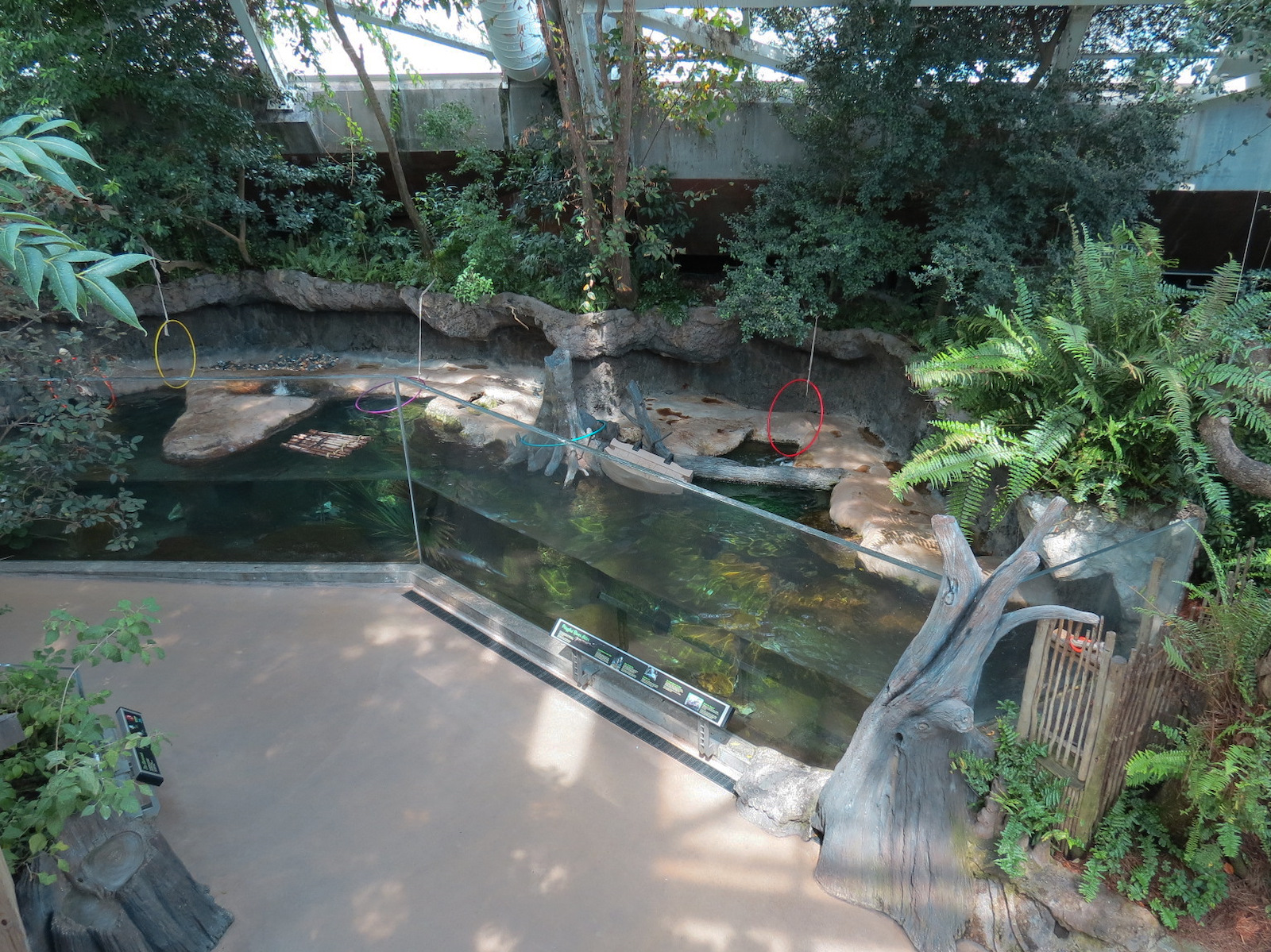 Wetlands Trail - Otter Den Exhibit