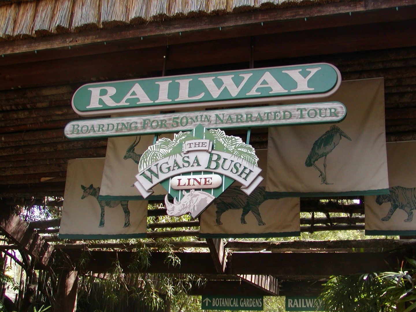 WGASA Bushline Monorail Signage