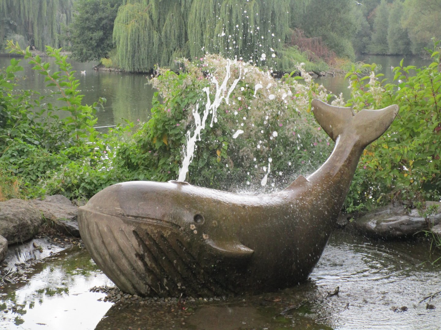Whale Sculpture