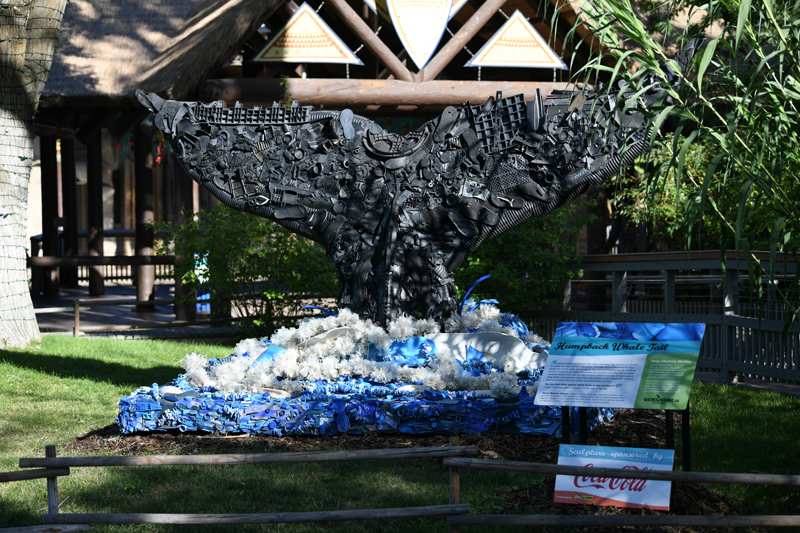 whale tale from repurposed garbage