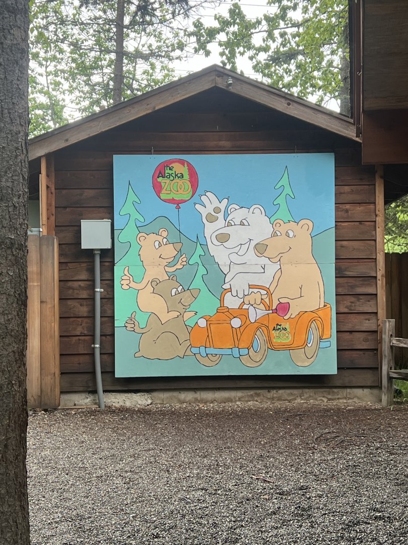 Whimsical Zoo Art at least 19 years old