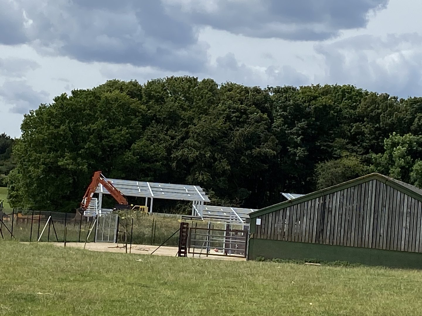 Whipsnade Progress on monkey forest - housing work