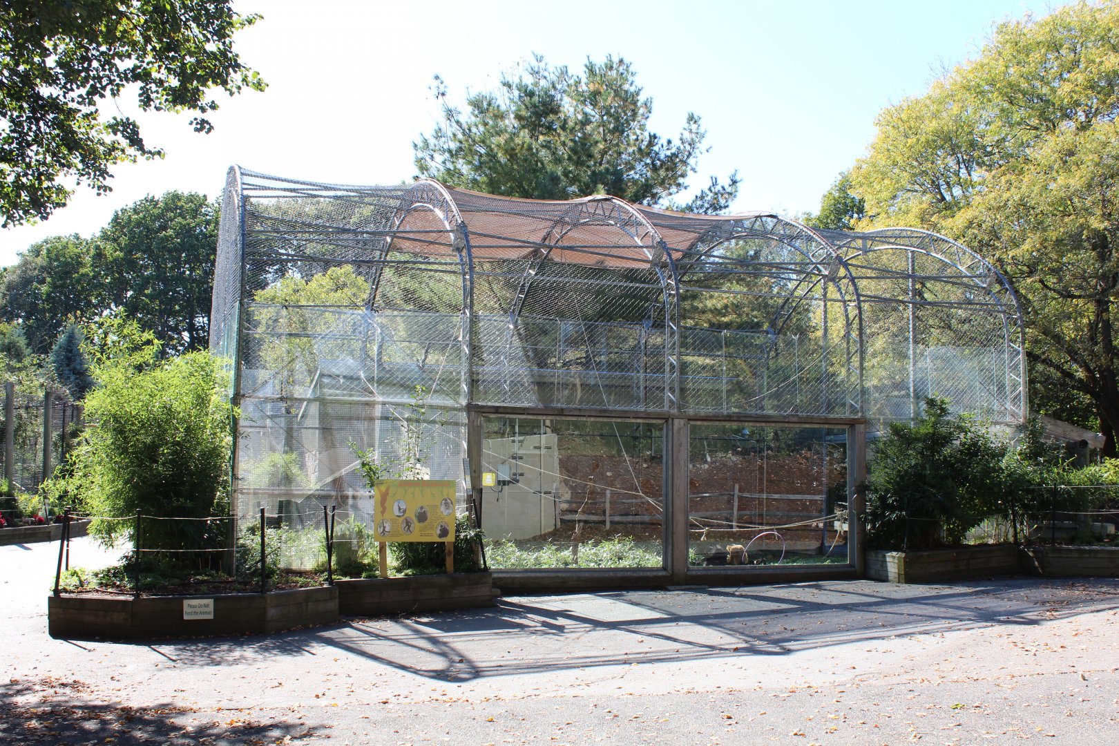 White-cheeked Gibbon Enclosure - Oct 2017