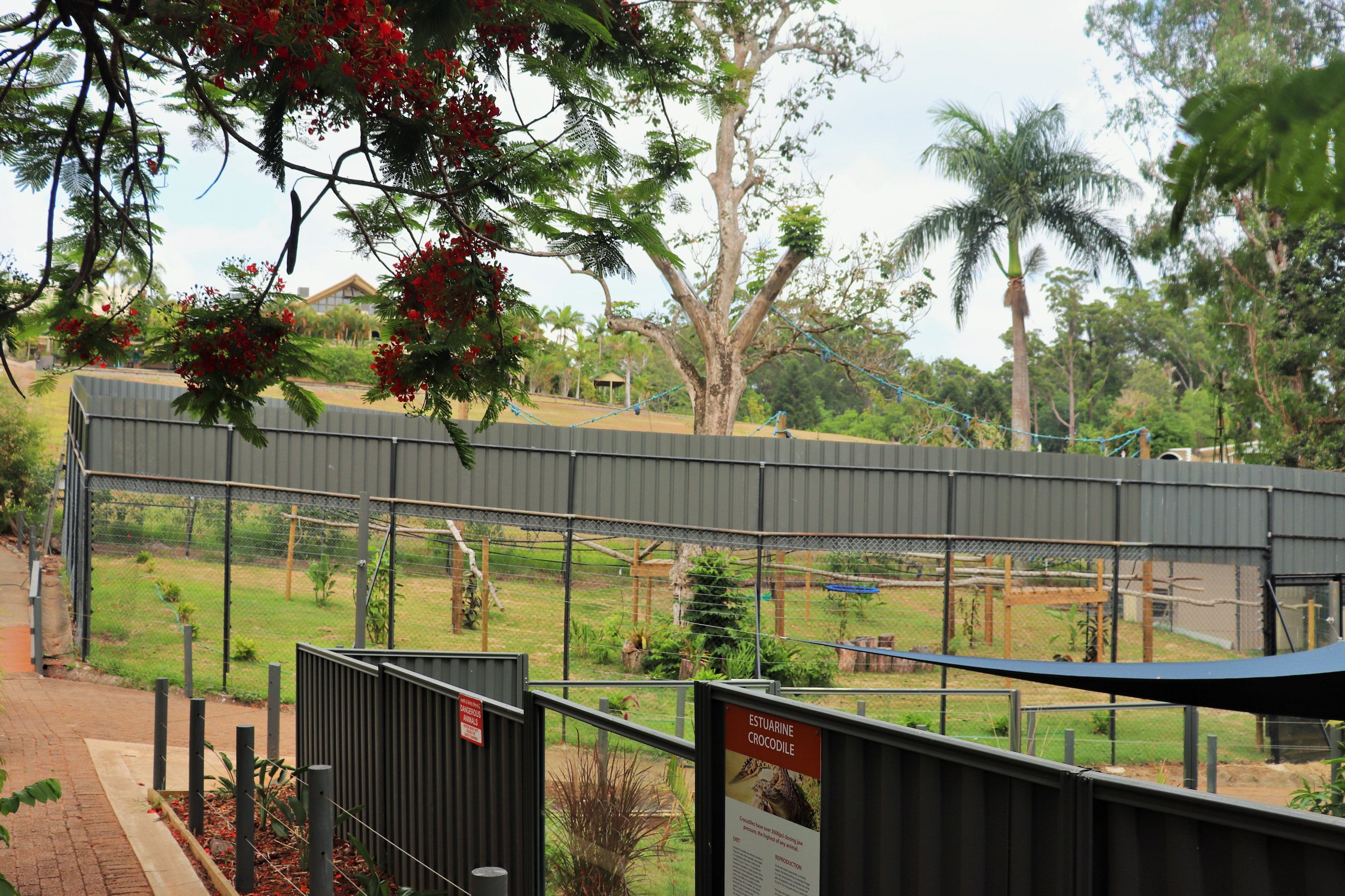 White-cheeked Gibbon Enclosure
