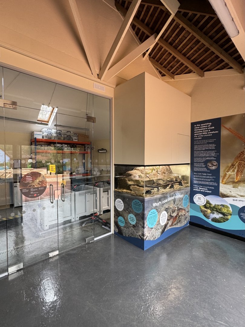 White-clawed Crayfish Breeding Centre