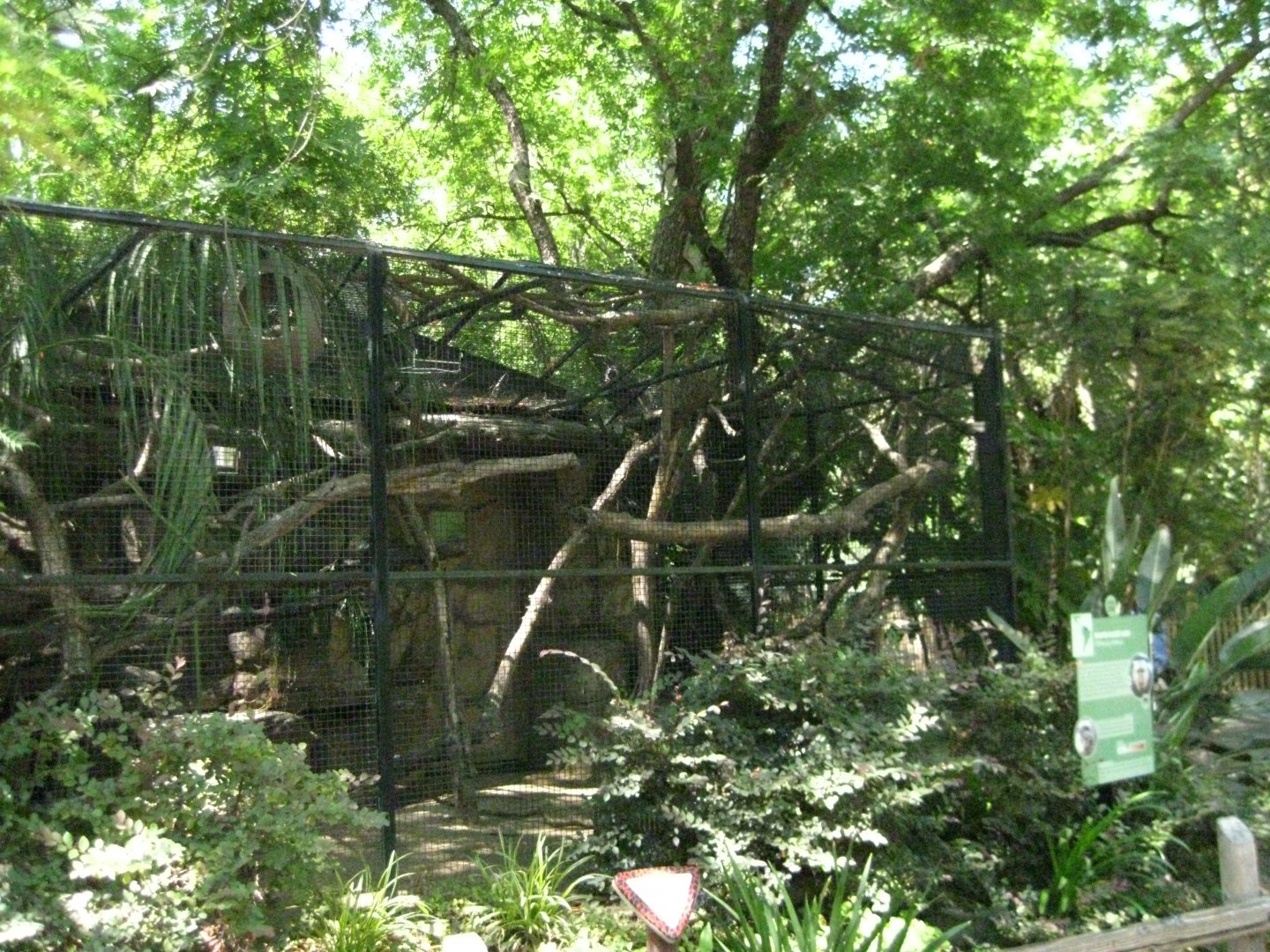 White Faced Saki/Two Toed Sloth Exhibit