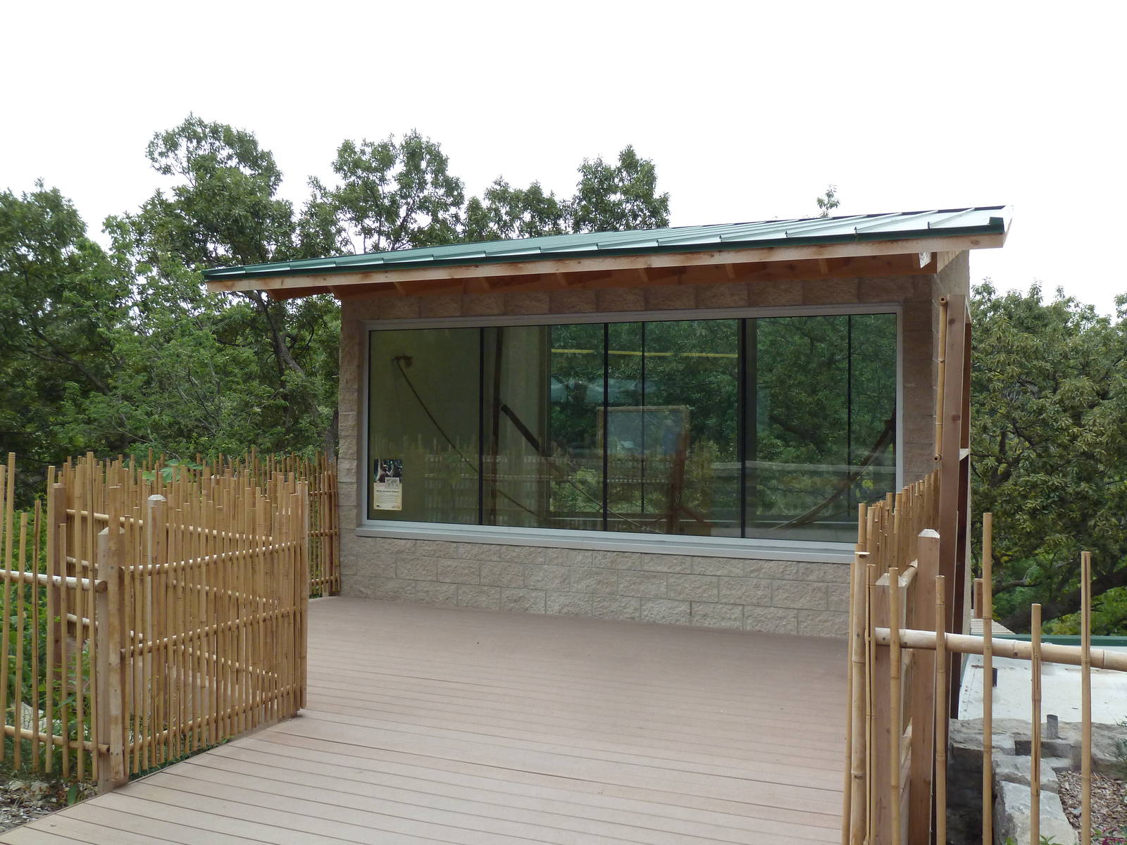 White-Handed Gibbon Indoor Exhibit  (New in 2012)