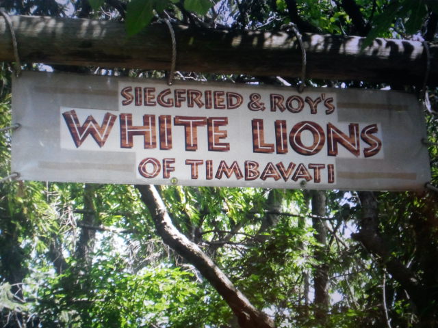 White Lions entrance
