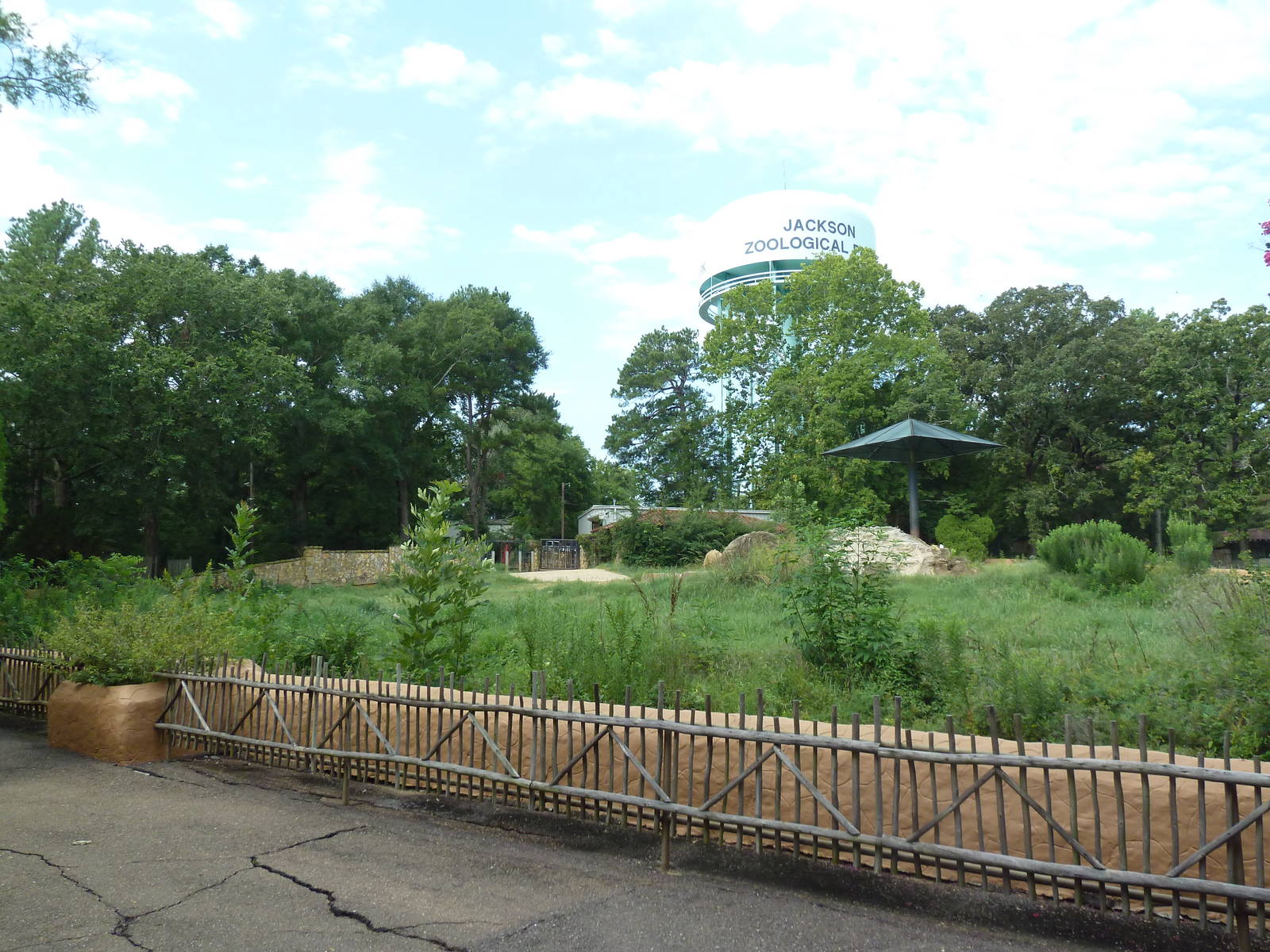 White Rhino Exhibit (former elephant yard)