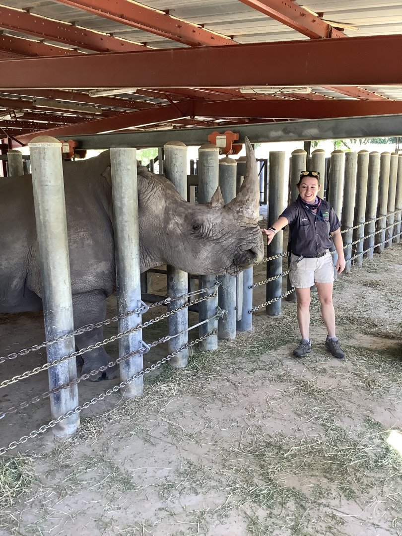 White Rhino Fujo in behind-the scenes encounter 3/20/24