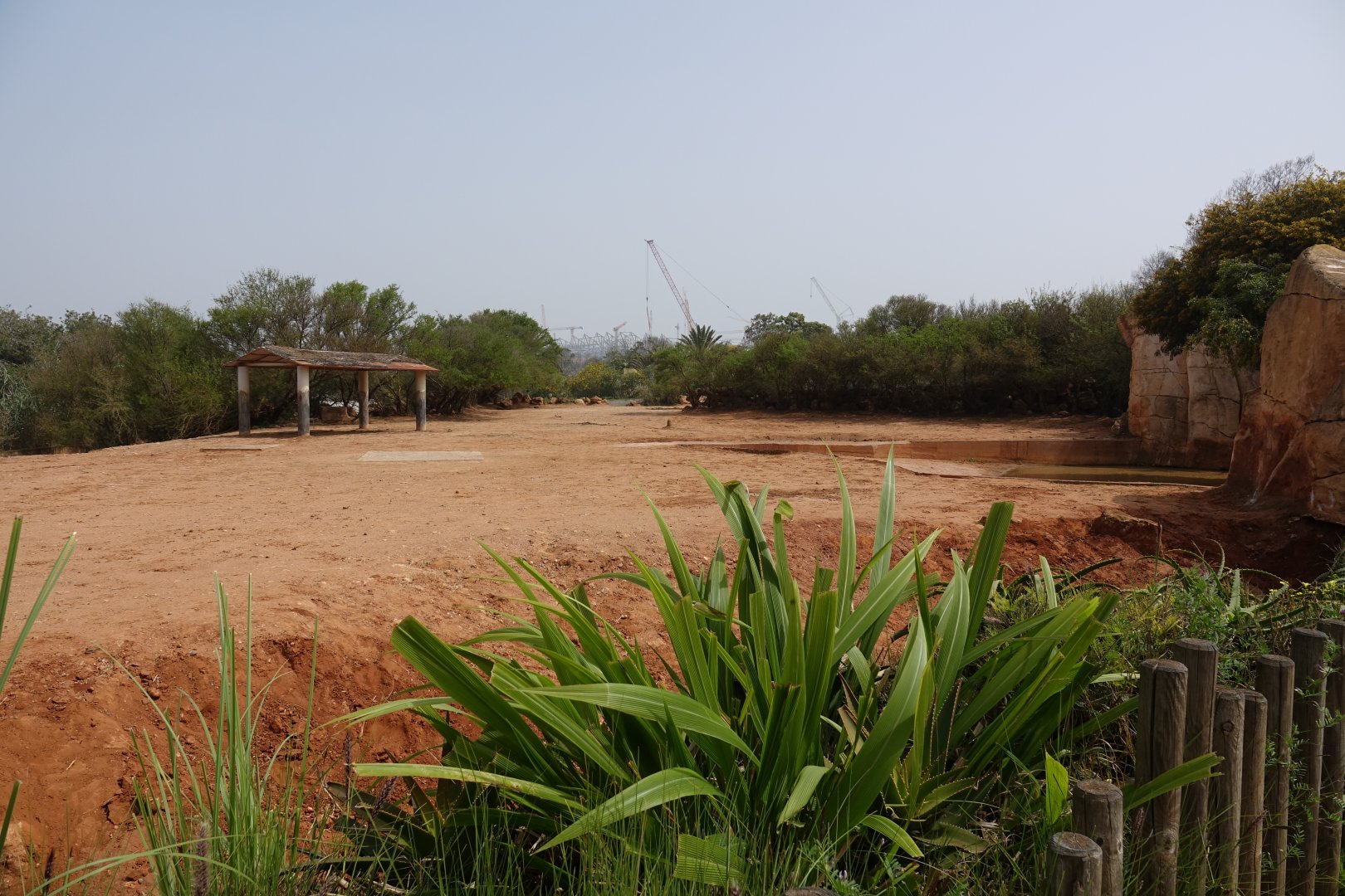White Rhinoceros Enclosure