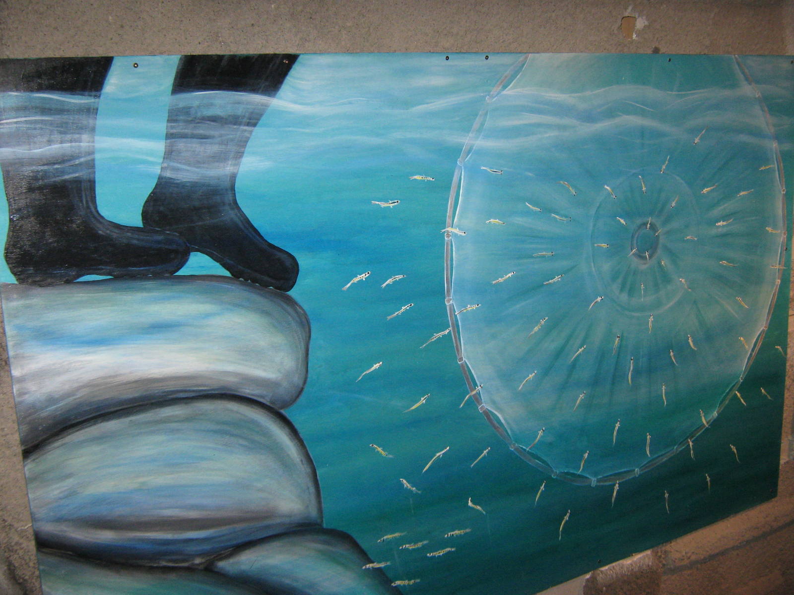 Whitebaiting Artwork