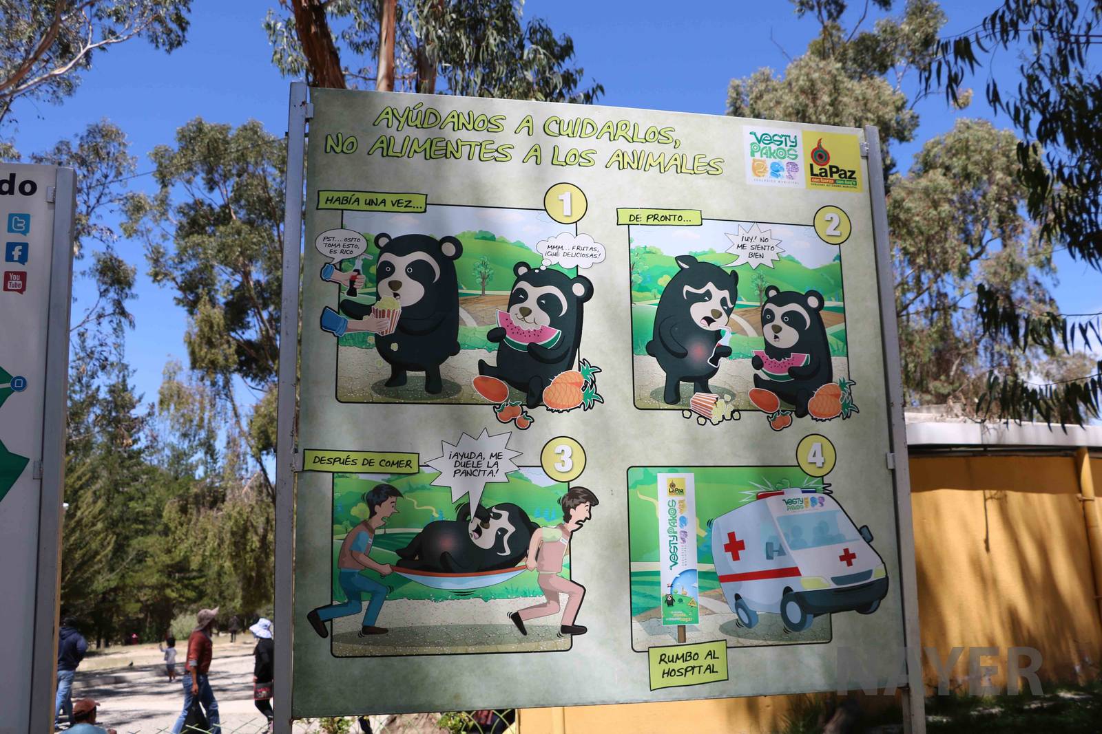 'Why you shouldn't feed the animals', March 2016