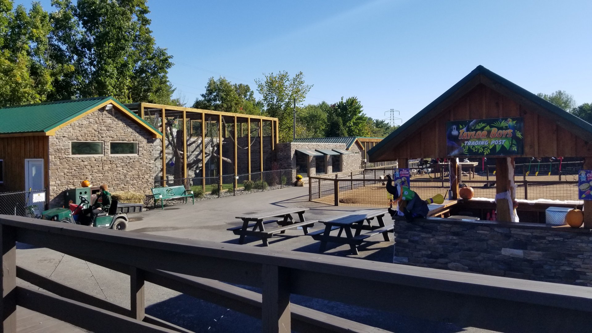 Wild Animal Park - Goats, gibbon, otters from alligator platform