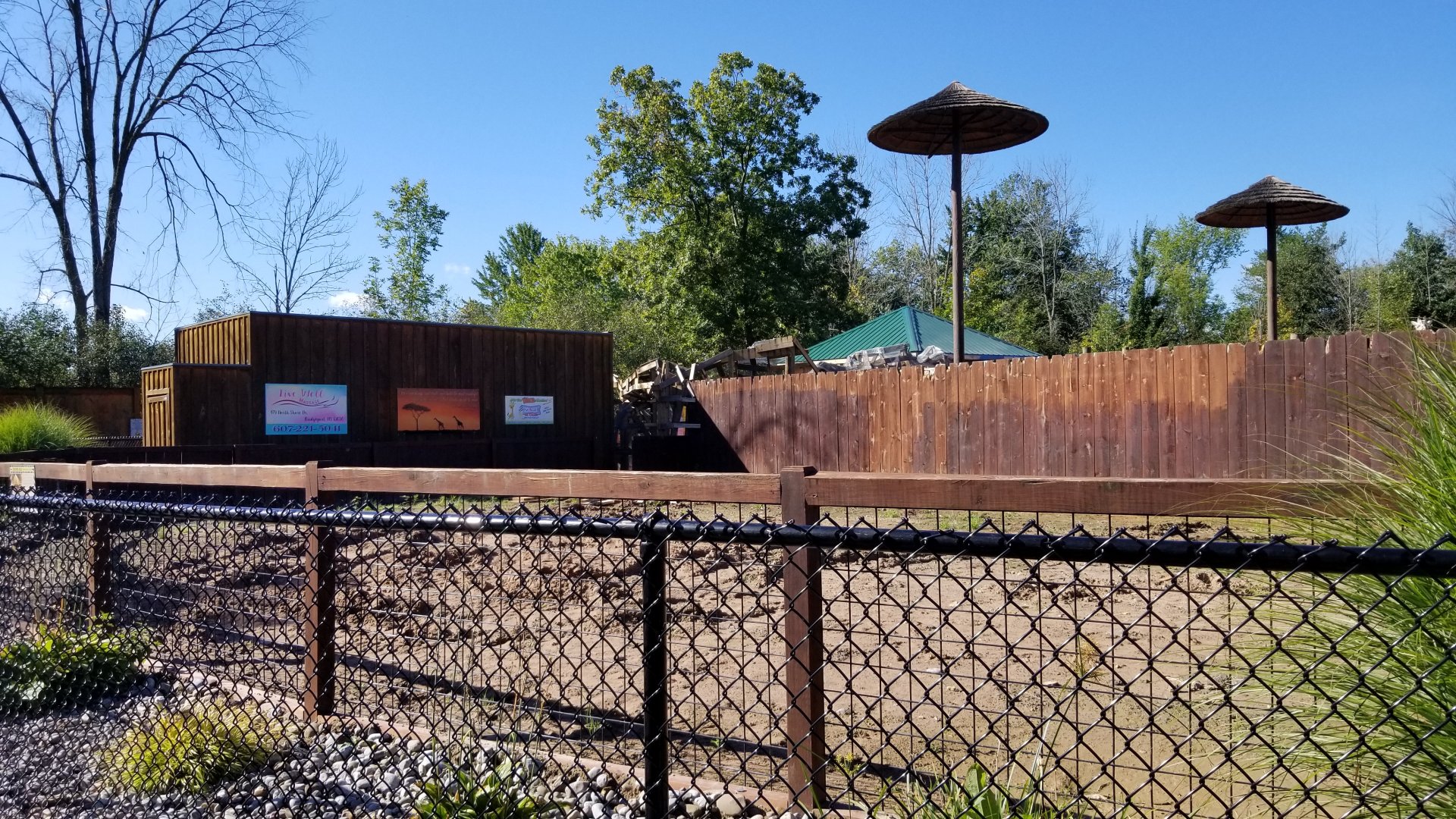 Wild Animal Park - Red river hogs (empty)