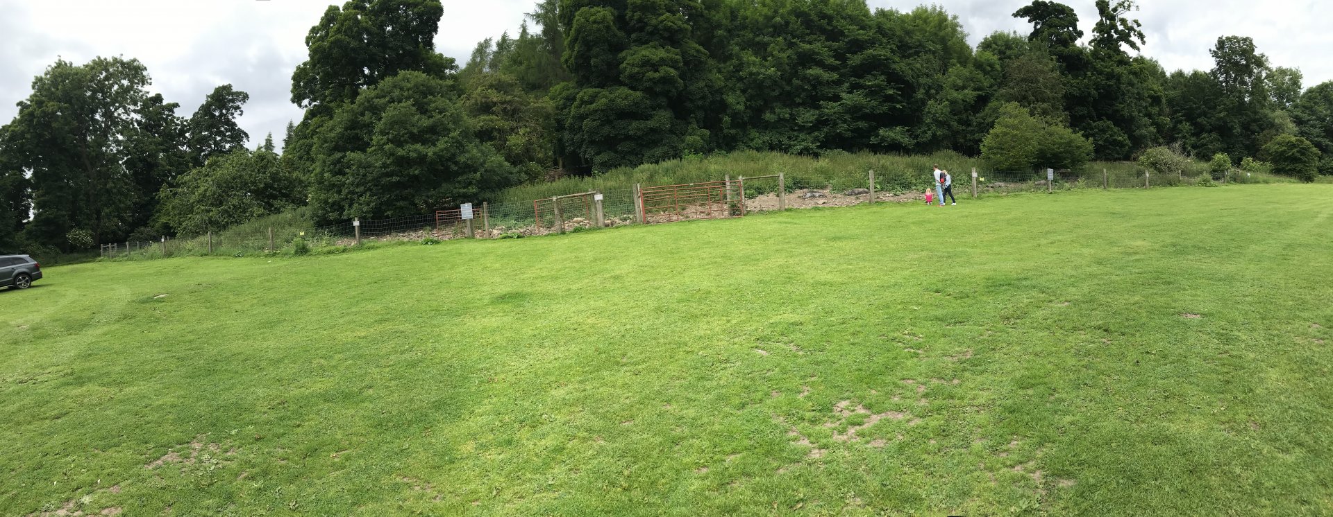Wild boar enclosure (Bolton castle)
