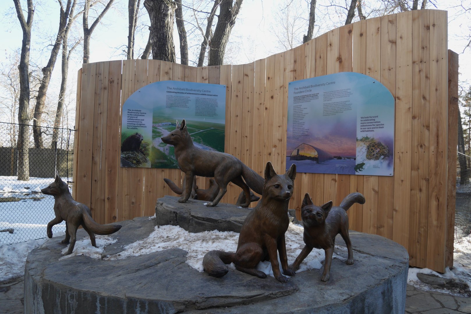 Wild Canada: Swift Fox Statues