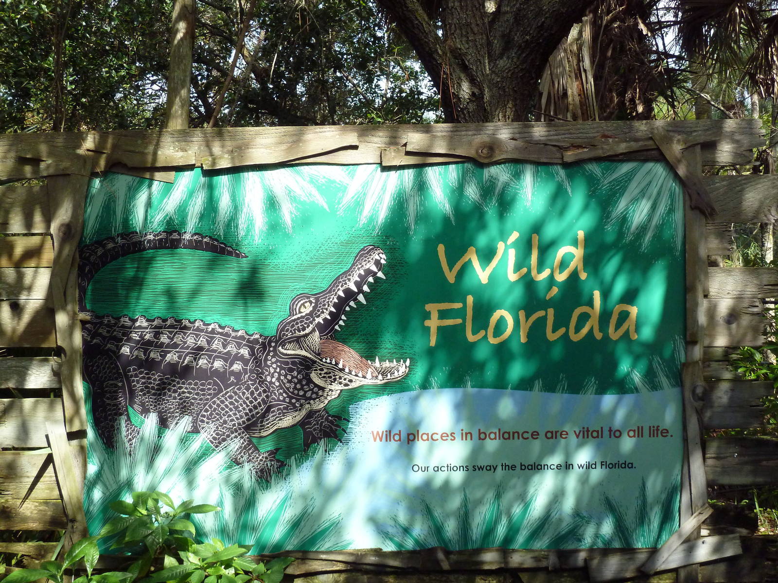 Wild Florida - Entrance Sign