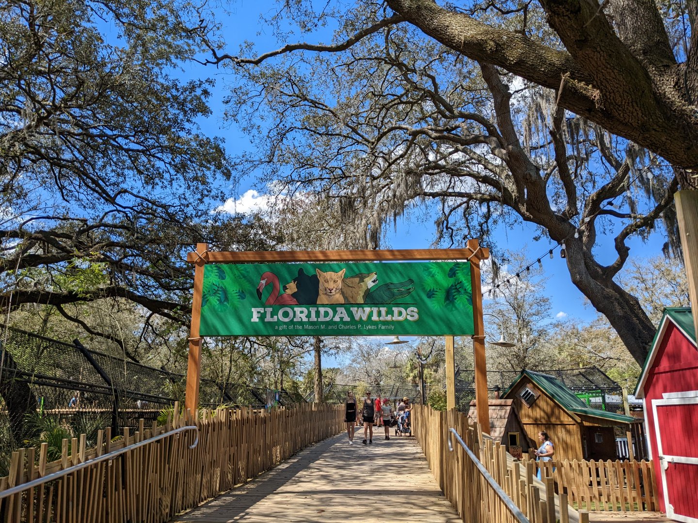Wild Florida entrance sign