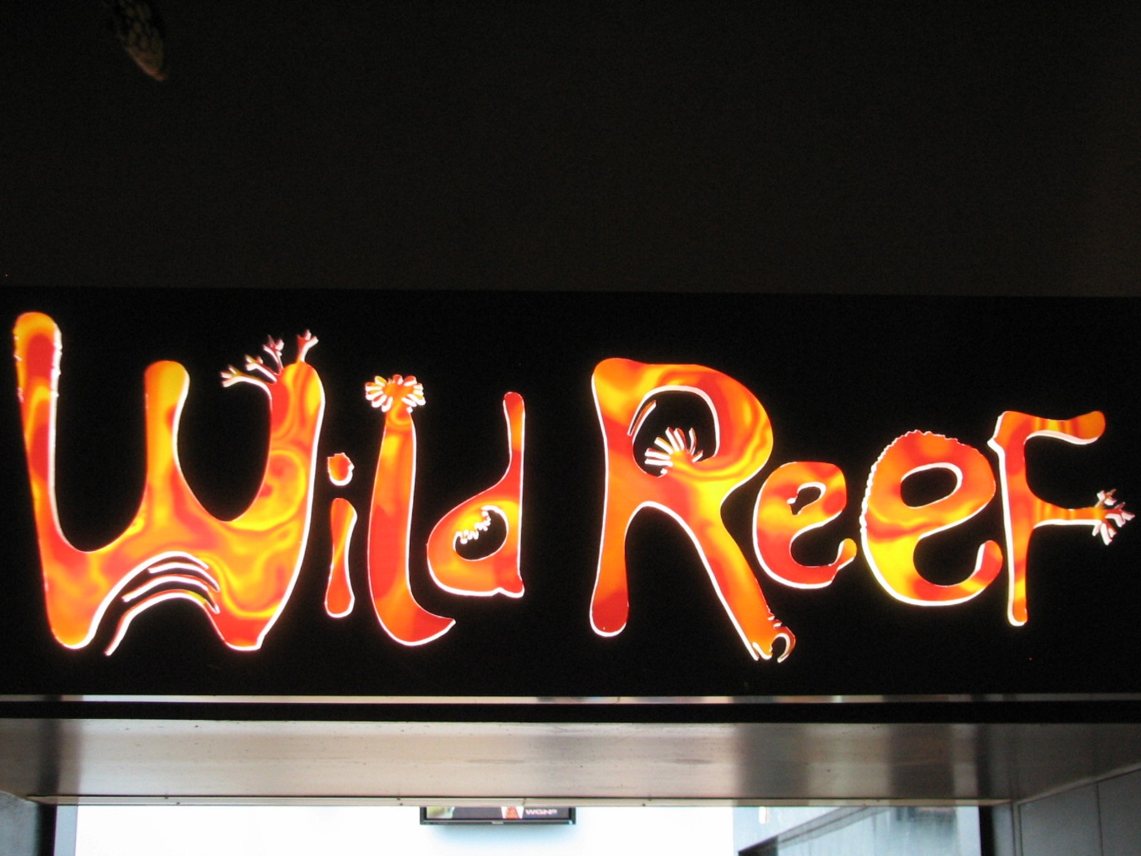 Wild Reef - Sign