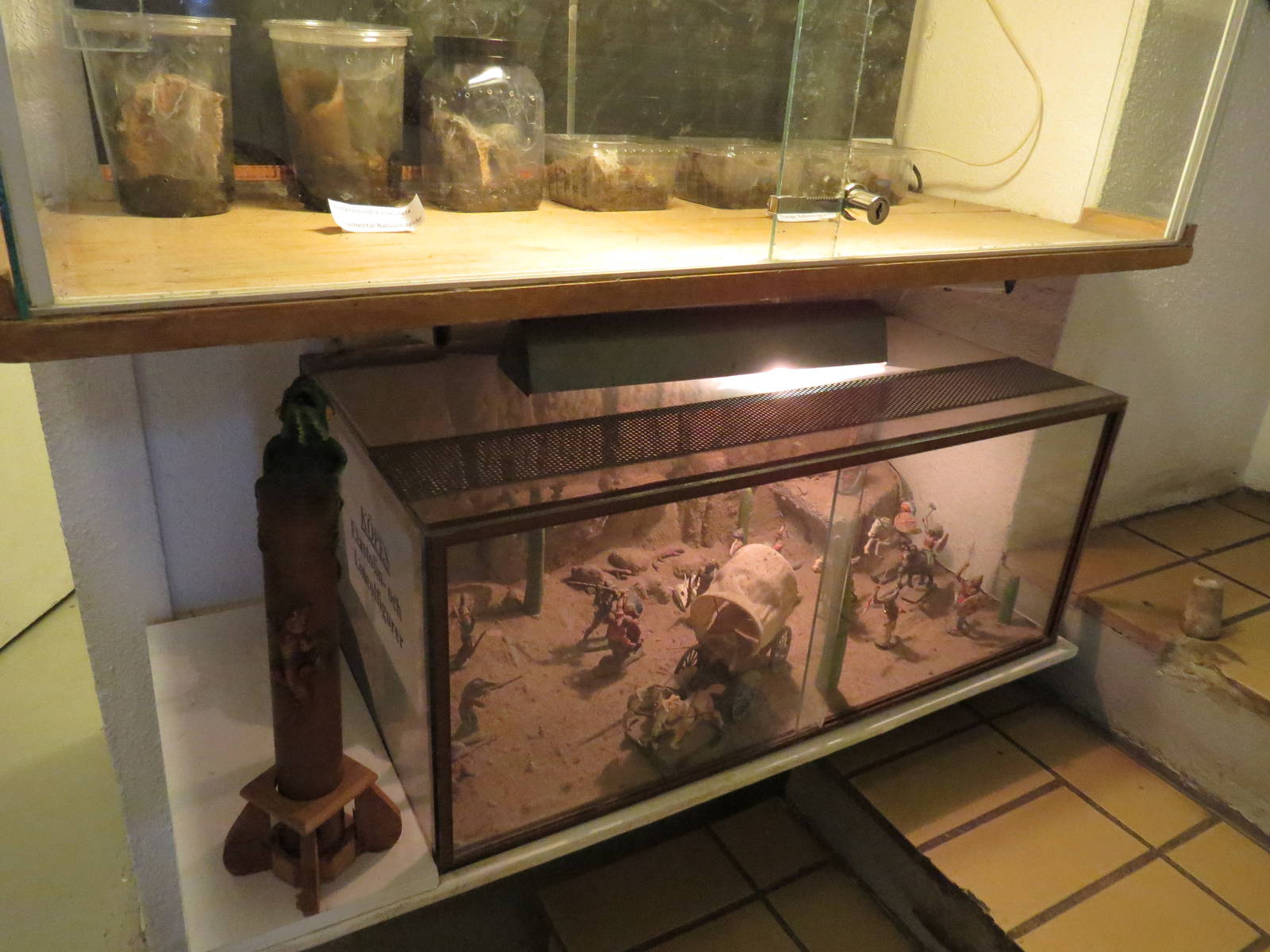 Wild west mini-diorama, June 2015