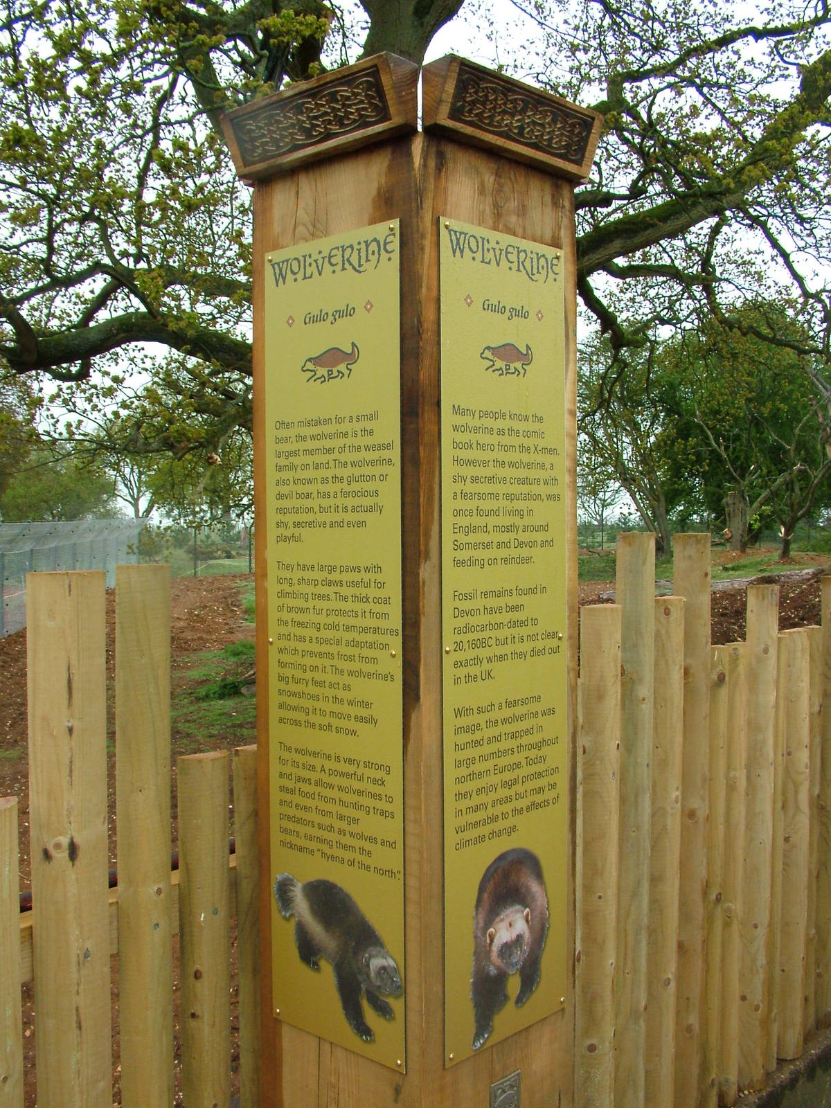 Wild Wild Whipsnade signage example at Whipsnade 08/05/10