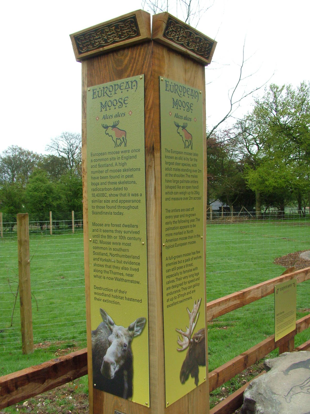 Wild Wild Whipsnade signage example at Whipsnade 08/05/10