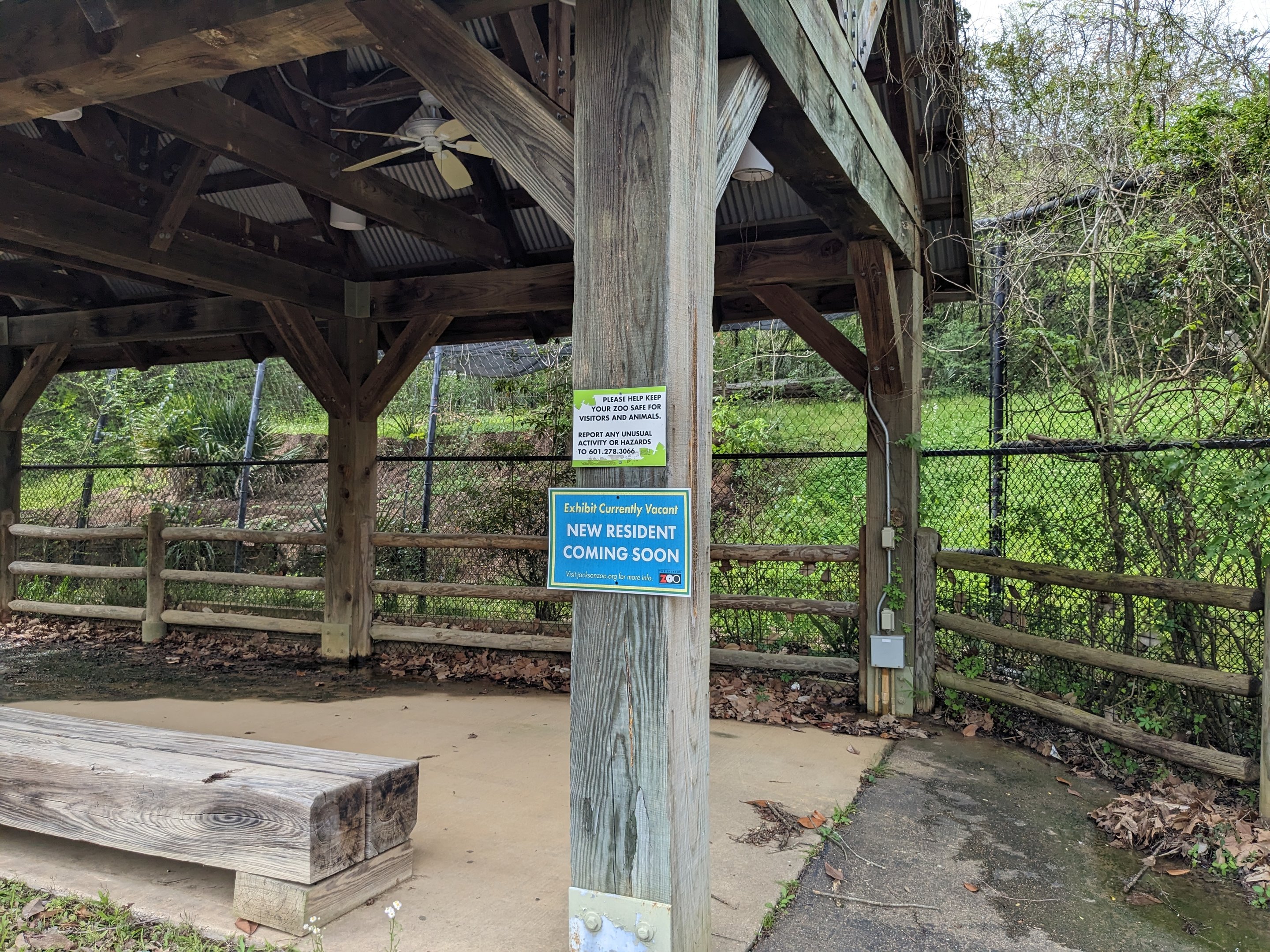Wilderness Mississippi - Empty exhibit