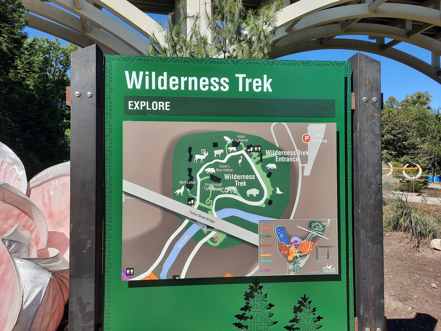 Wilderness Trek Map, 2023