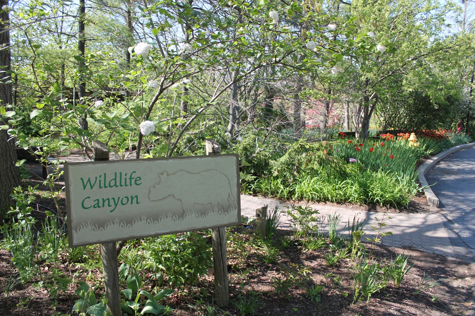 Wildlife Canyon Entrance & Garden