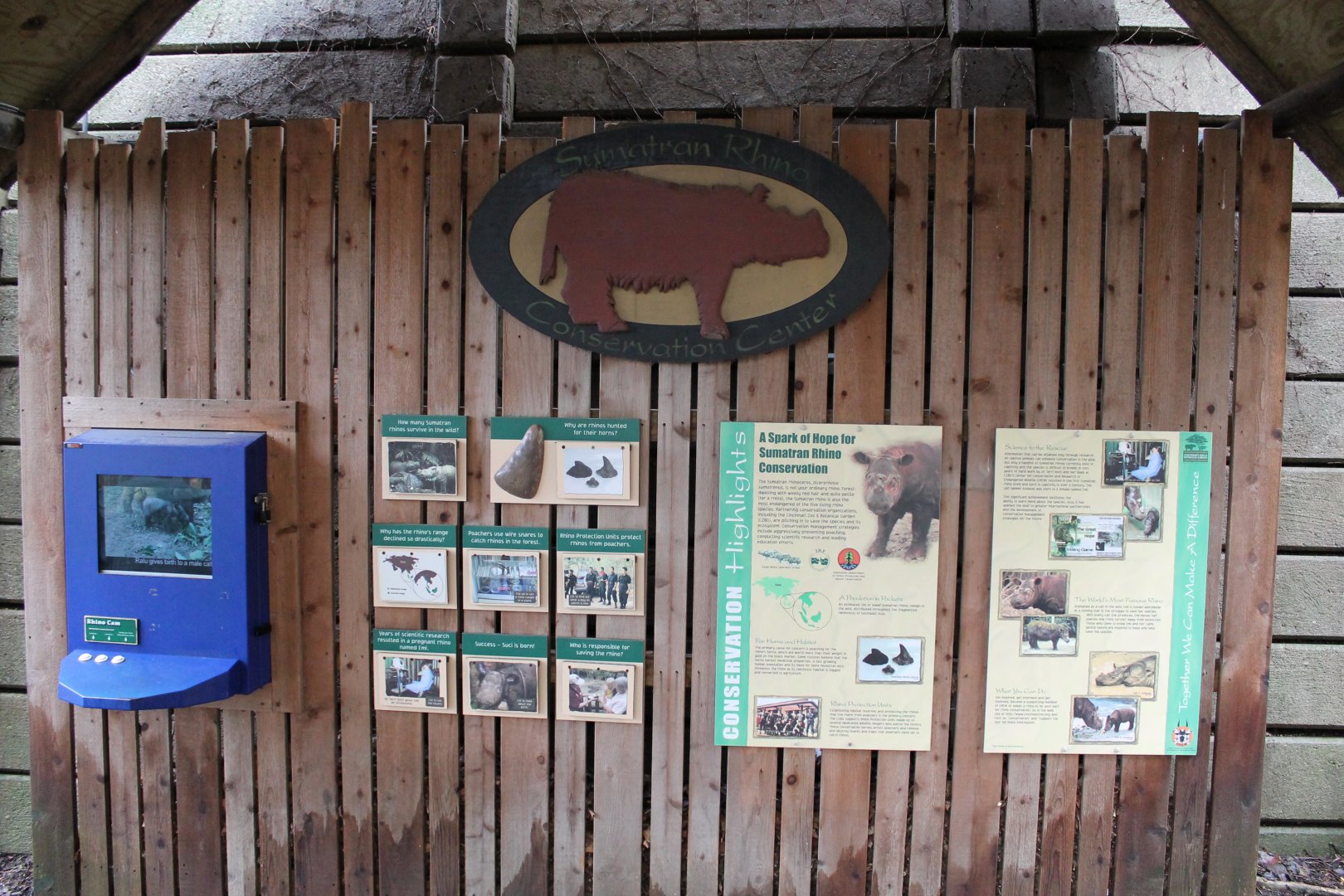 Wildlife Canyon- Sumatran Rhino Exhibit