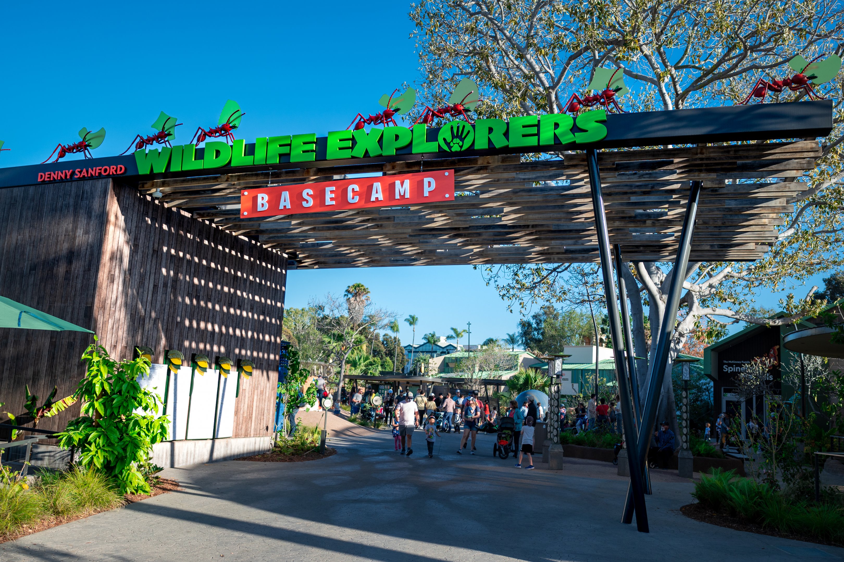 Wildlife Explorers Basecamp Entrance