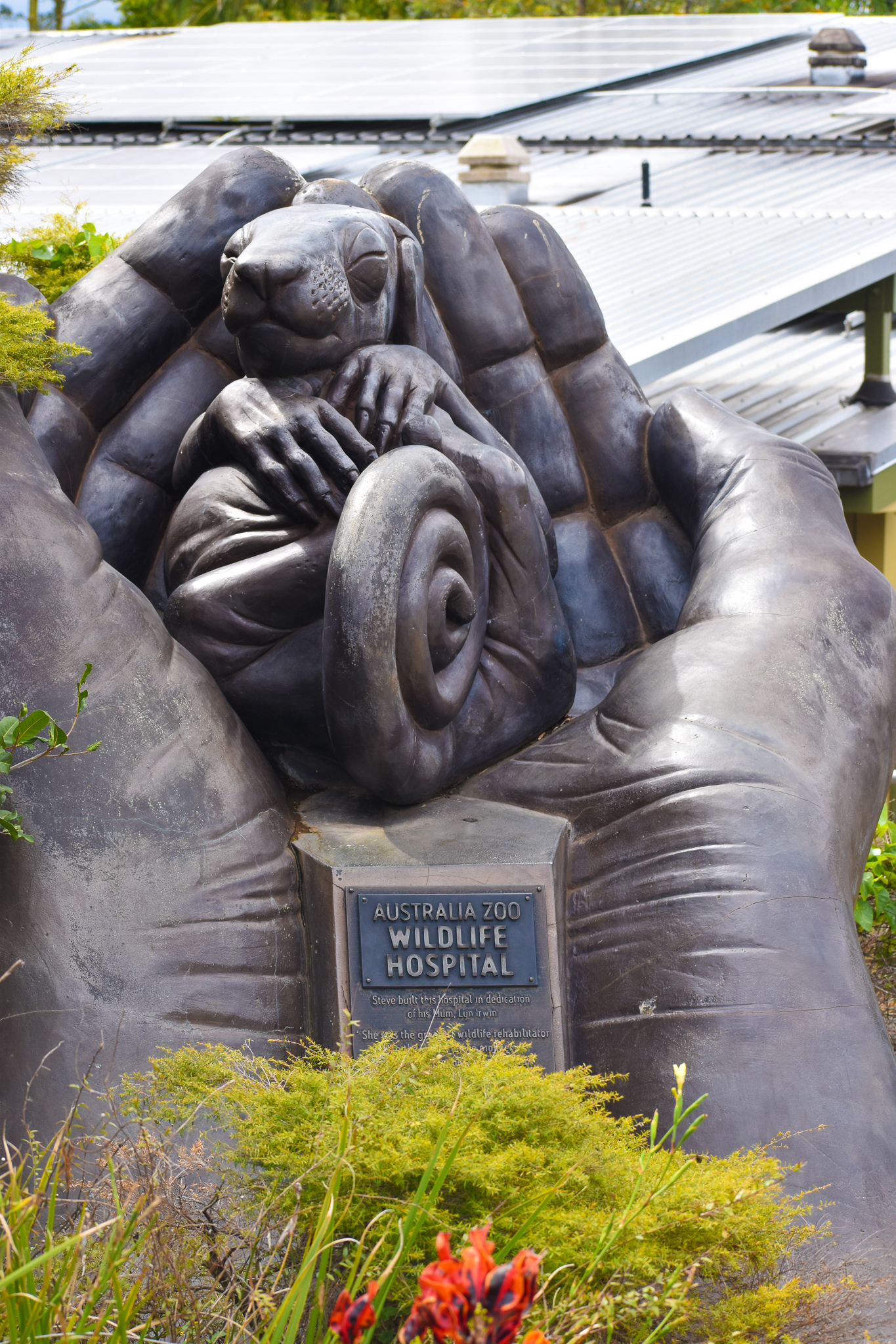 Wildlife Hospital Statue