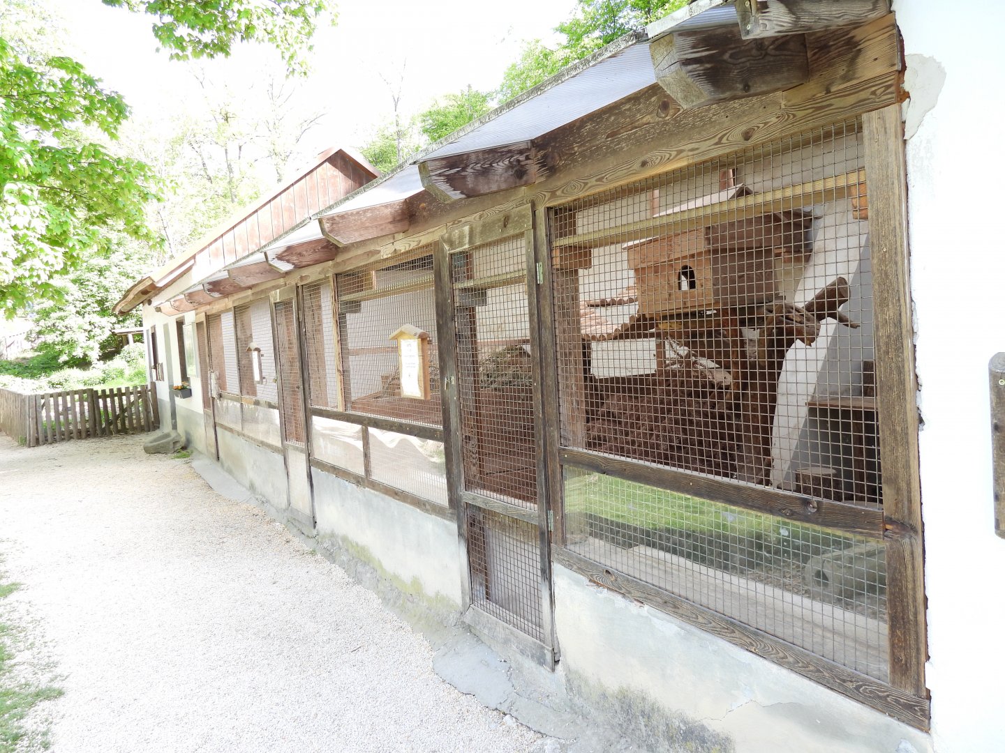 Wildpark Ernstbrunn - Ferret cage