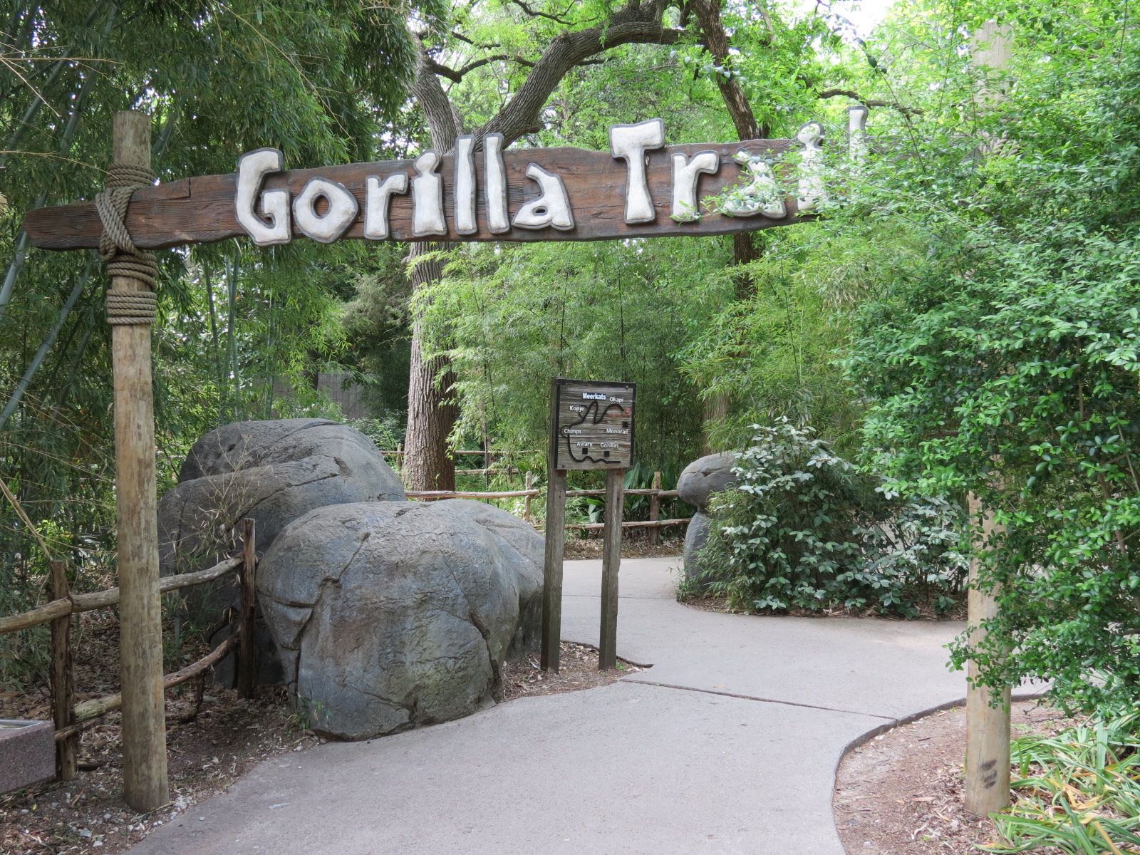 Wilds of Africa - Gorilla Trail - Second Entrance