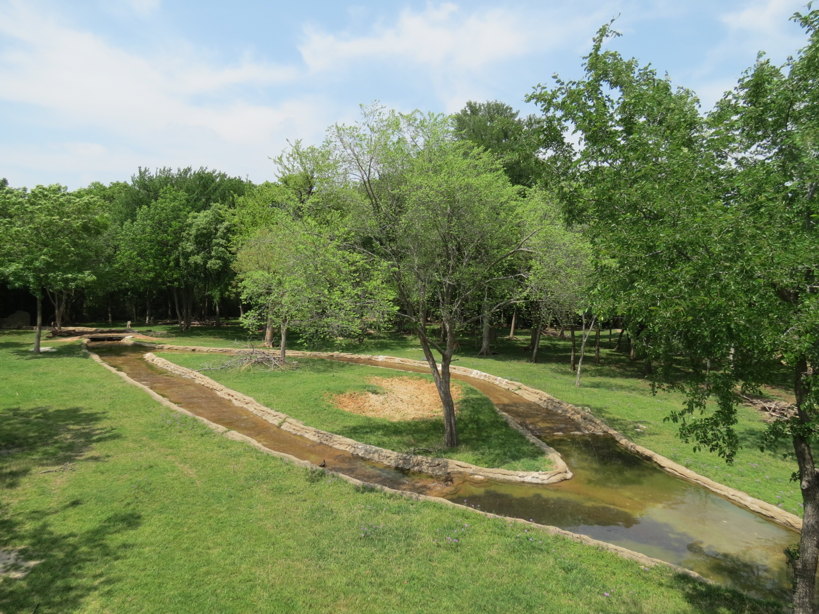 Wilds of Africa - Monorail Safari - Bush Exhibit for Antelope and Birds